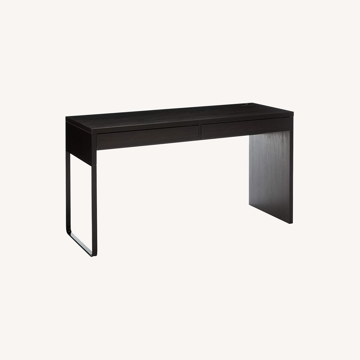 IKEA MICKE Desk, Black-brown - image-0