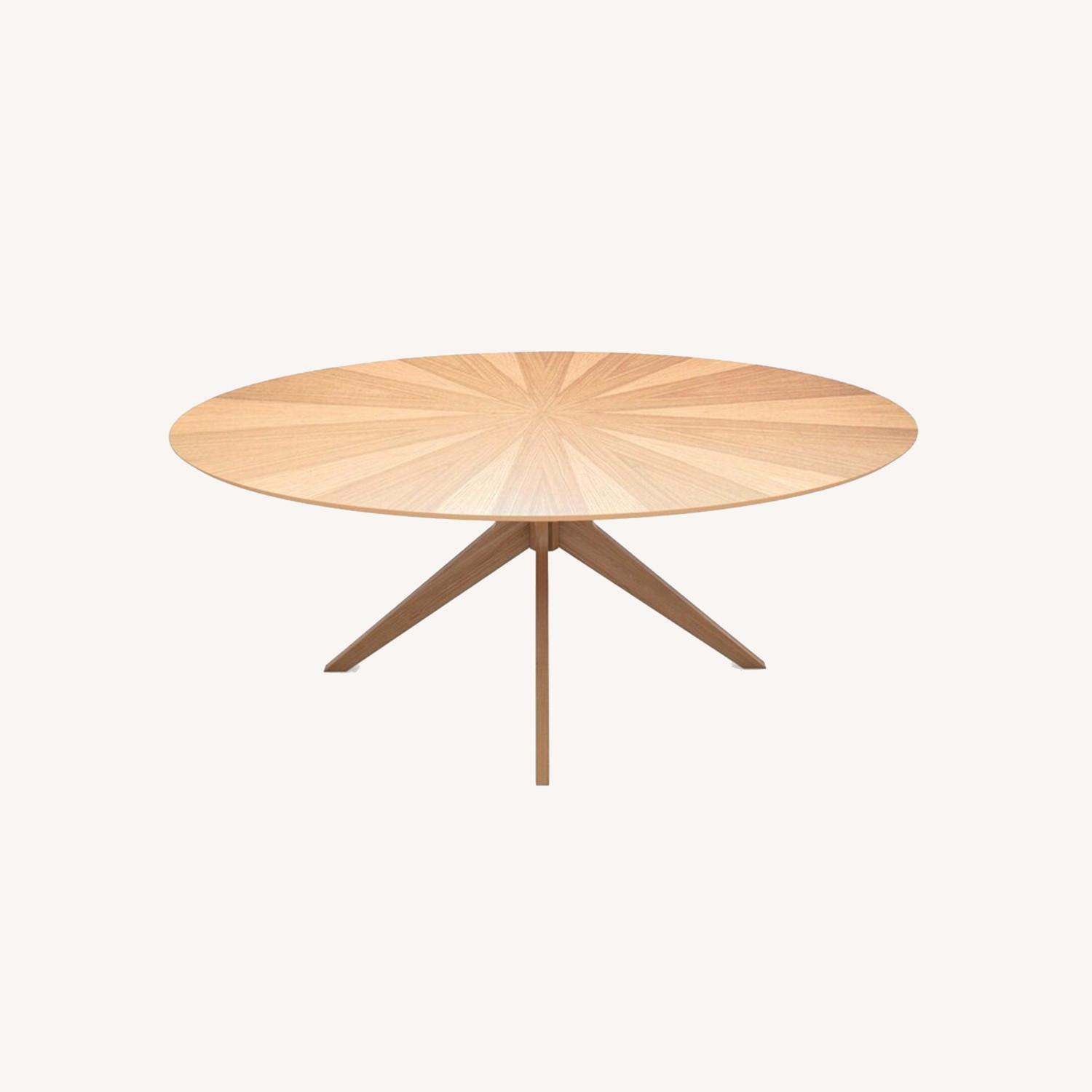 AllModern Oak Oval Dining Table - image-0