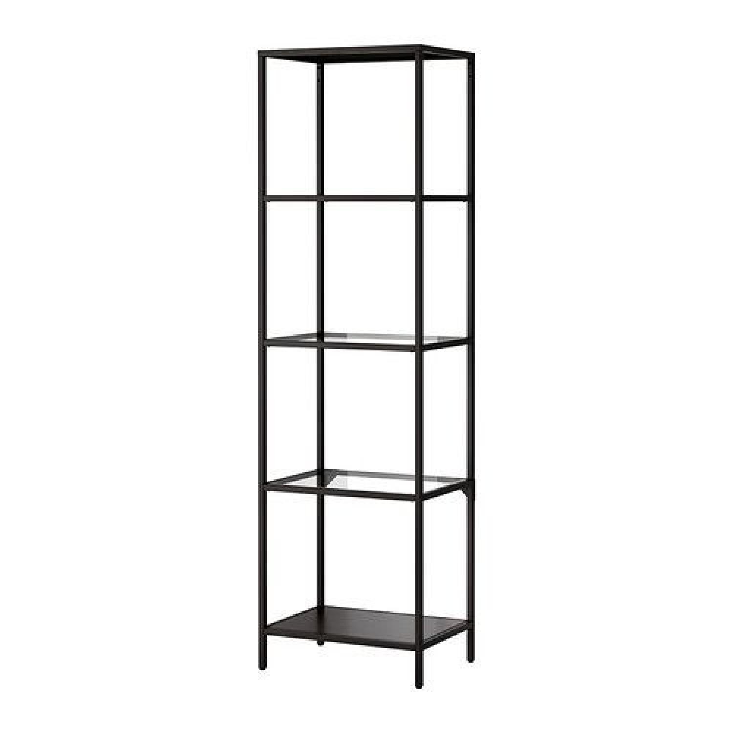 IKEA Metal and Glass Shelving Storage - image-4