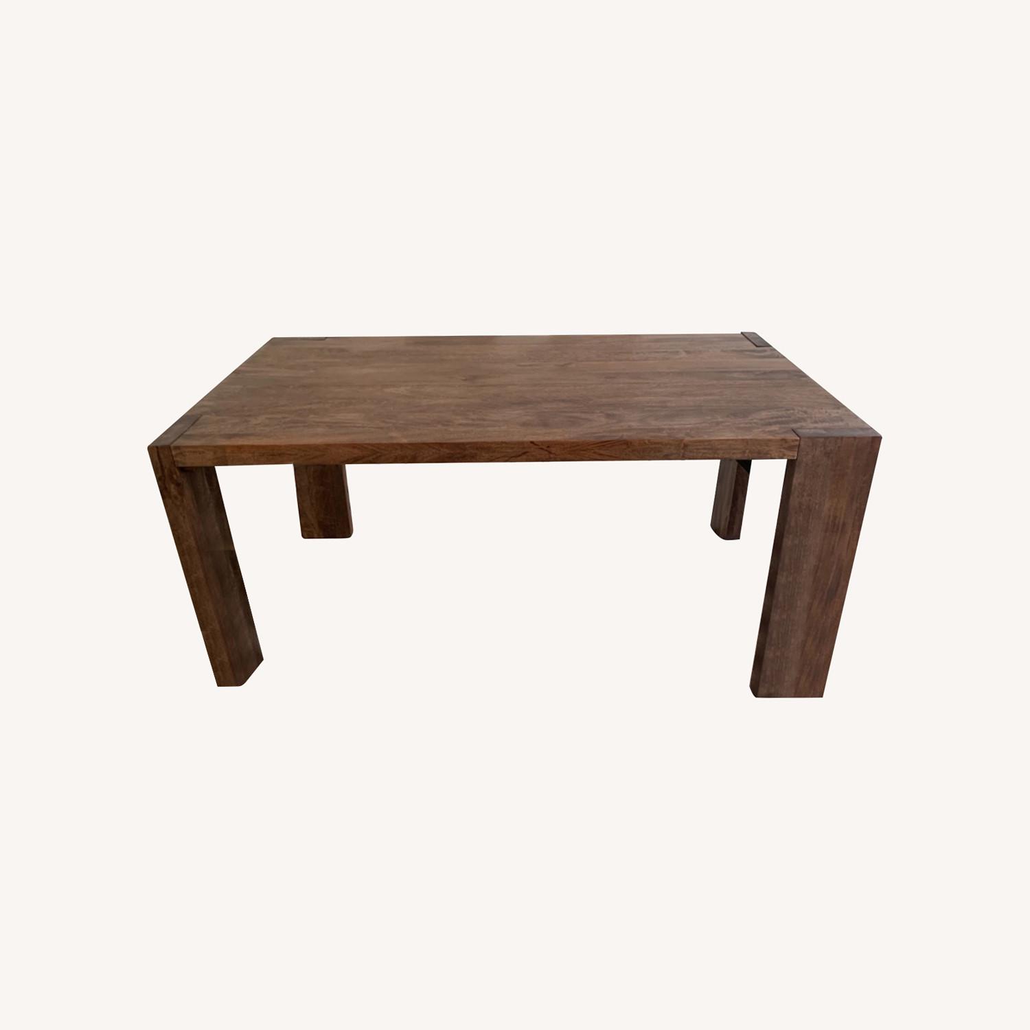CB2 Wood Dining Table - AptDeco