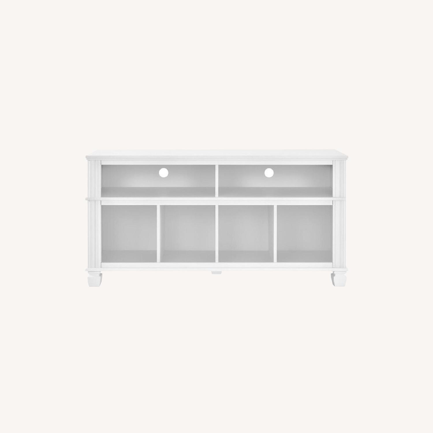 Wayfair White TV Stand AptDeco