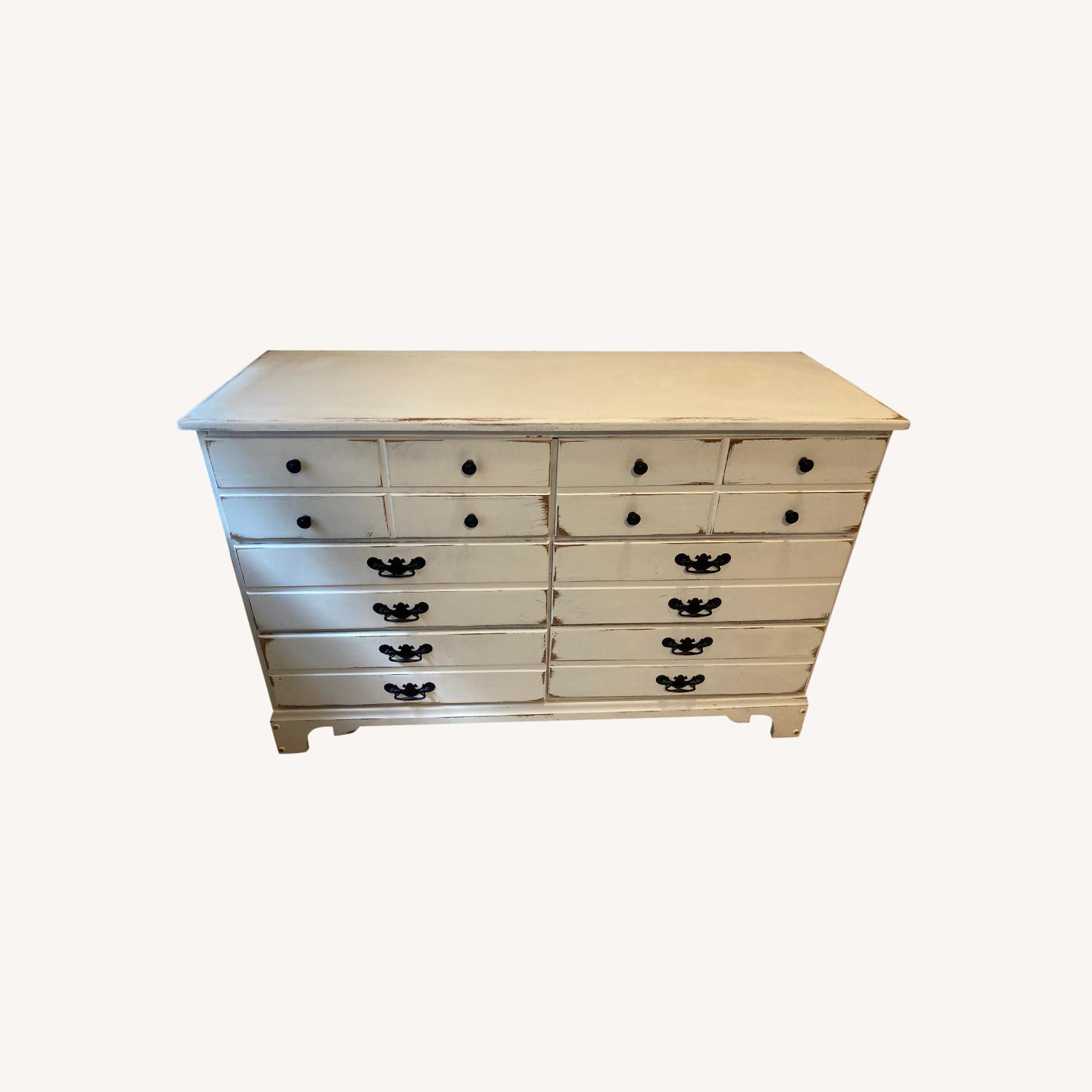 Refinished Shabby Chic Dresser AptDeco