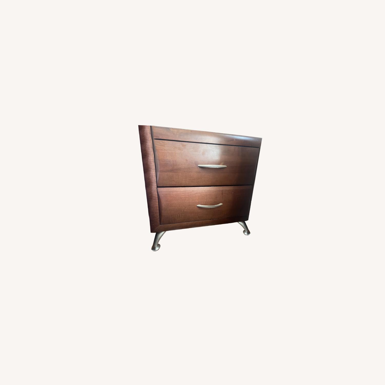 Walnut Night Stand - image-0