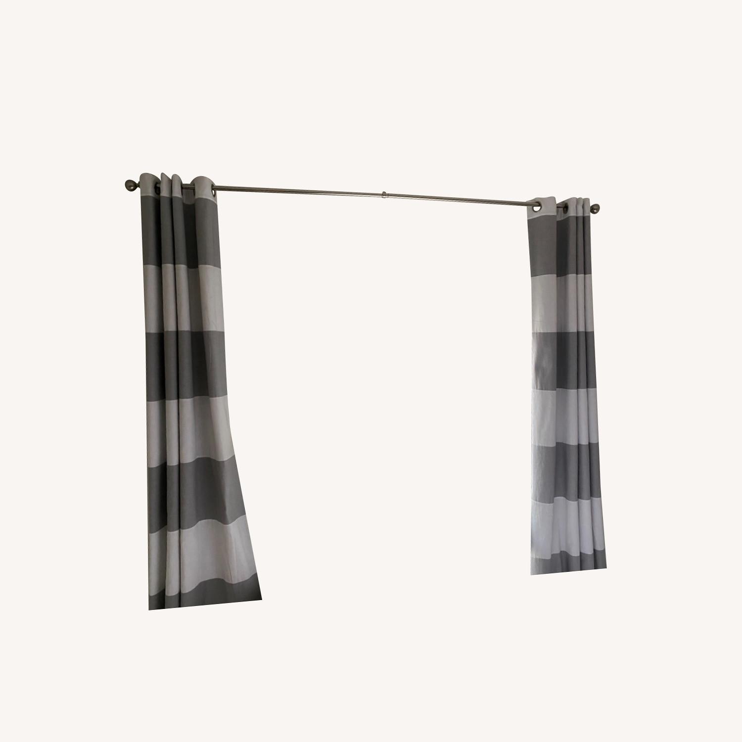 Pottery Barn Linen Blackout Curtains 2x - image-6