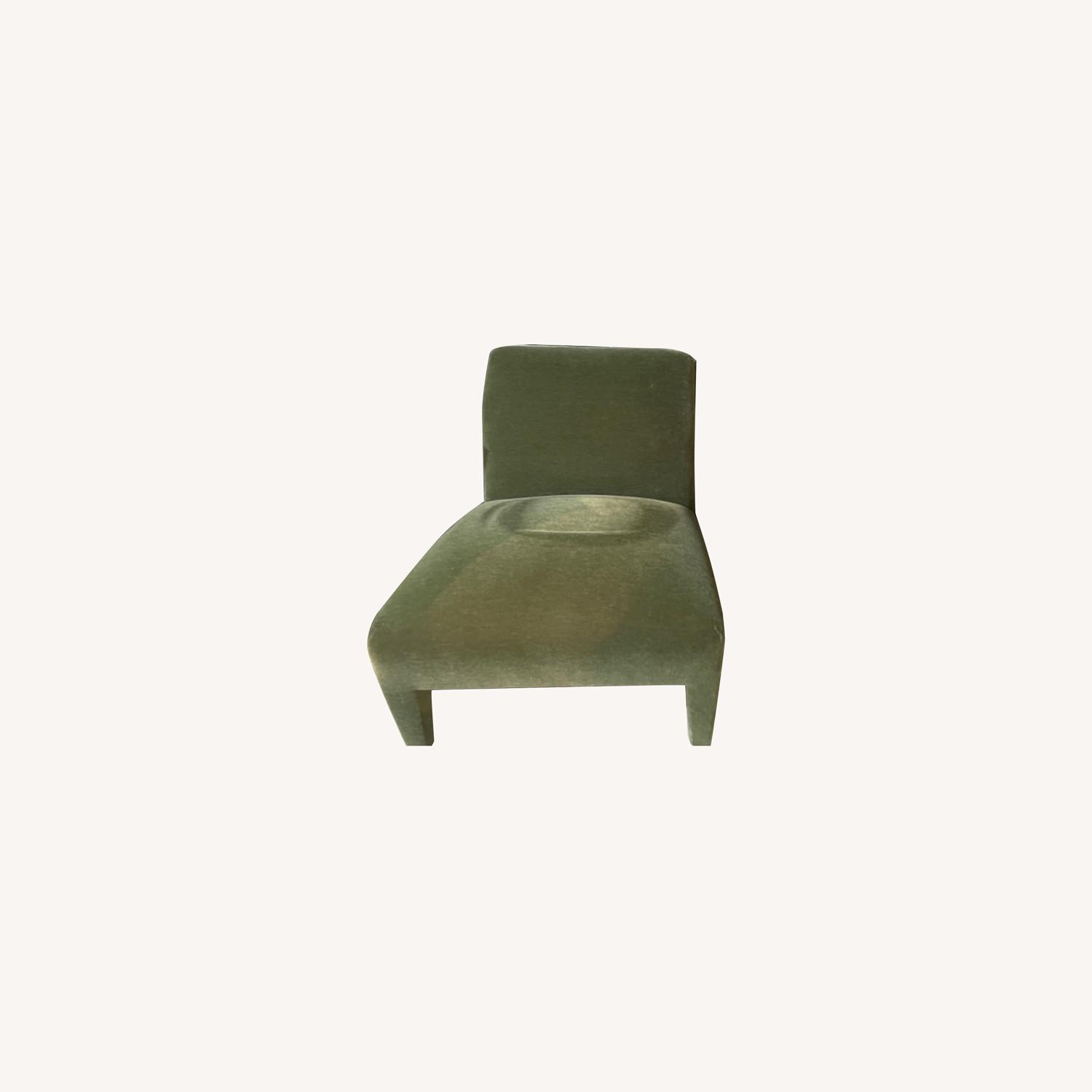 Green Vintage Comfy Chairs - image-0