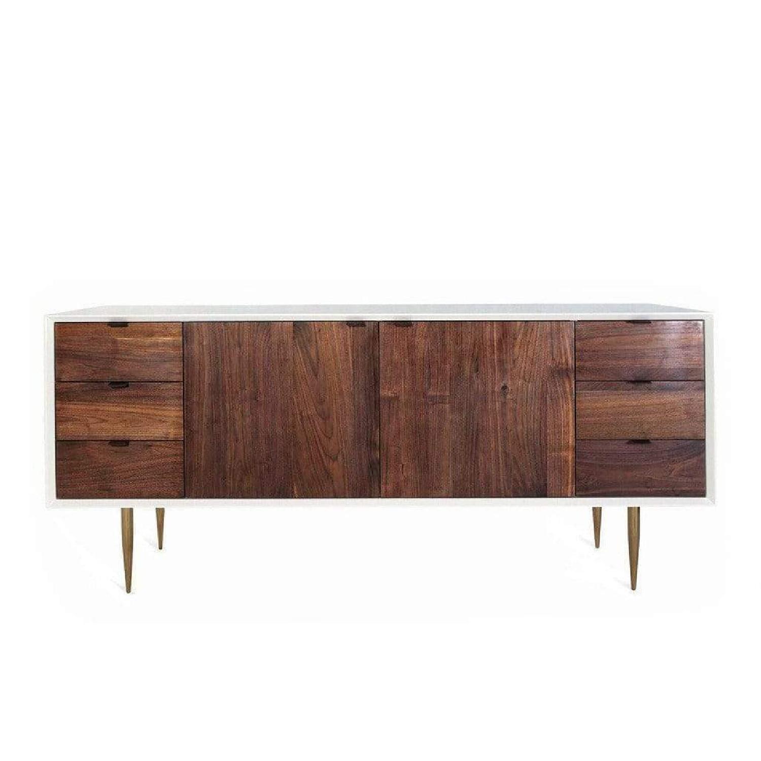 Organic Modernism Mid-Century Style Credenza - image-6