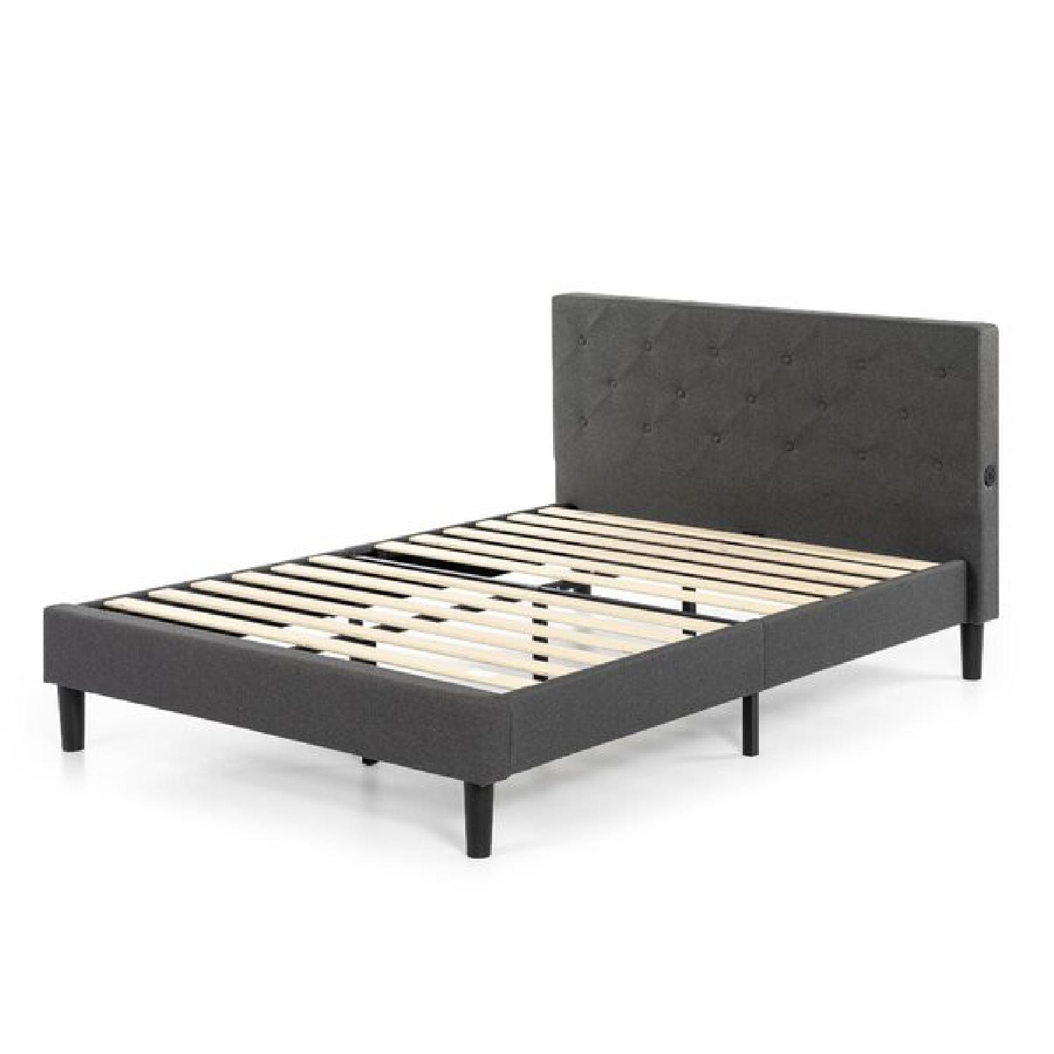 Wayfair ZINUS Shalini Upholstered Platform Bed Frame - image-4