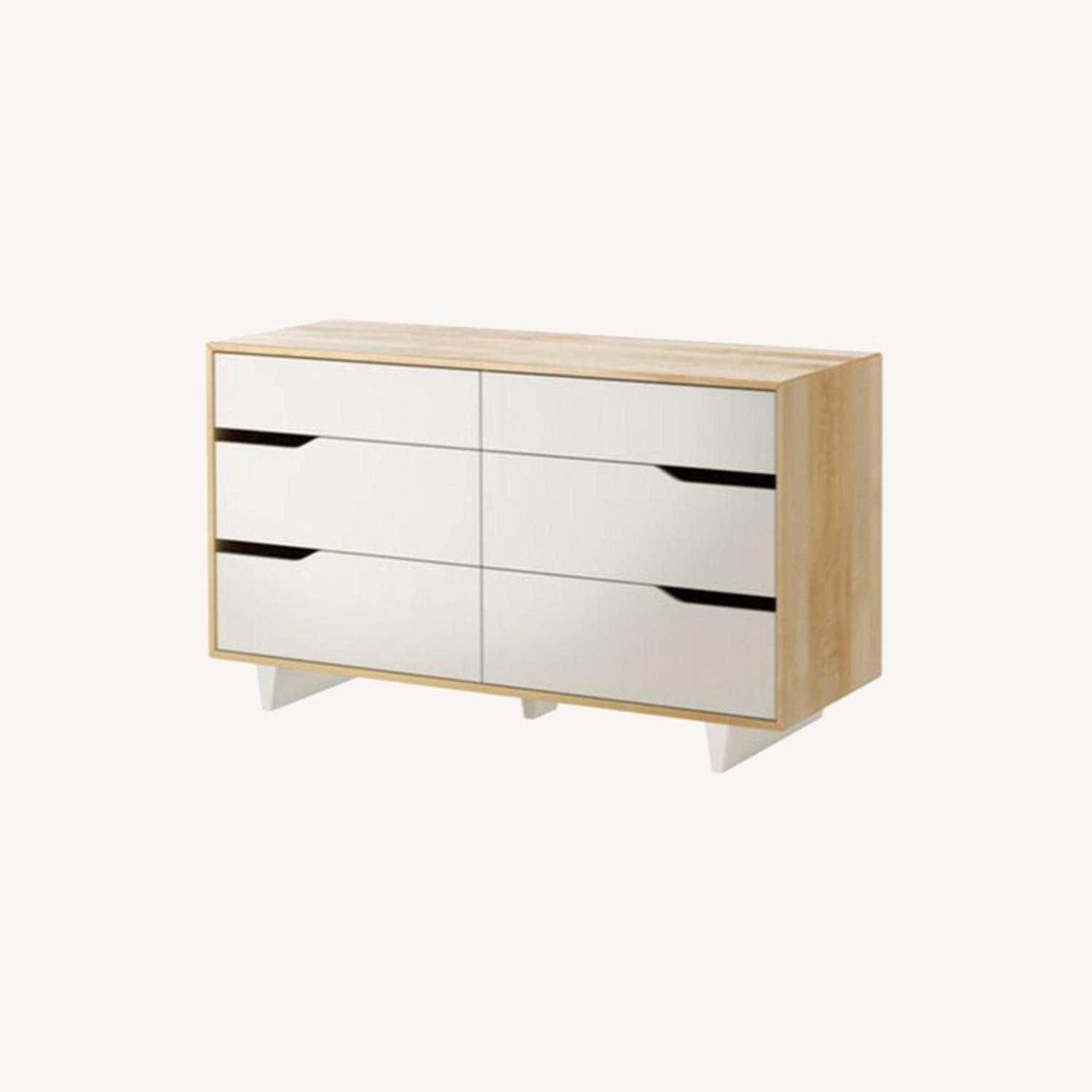 IKEA Mandal 6Drawer Dresser in White/Natural AptDeco