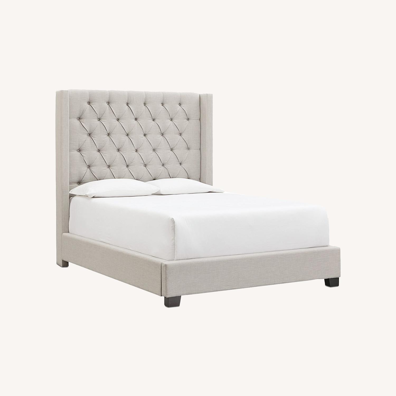 Macy's Upholstered Monroe II Full Bed - image-0