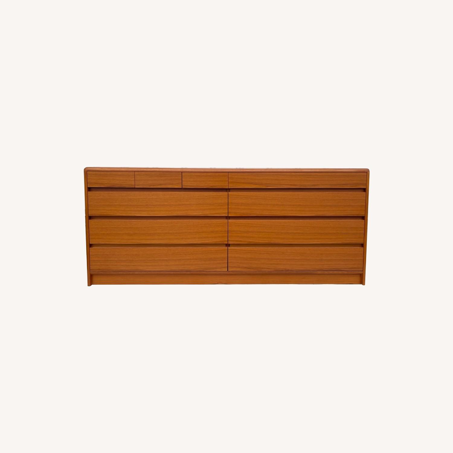 Scandinavian Modern Teak Bedroom Dresser - image-0