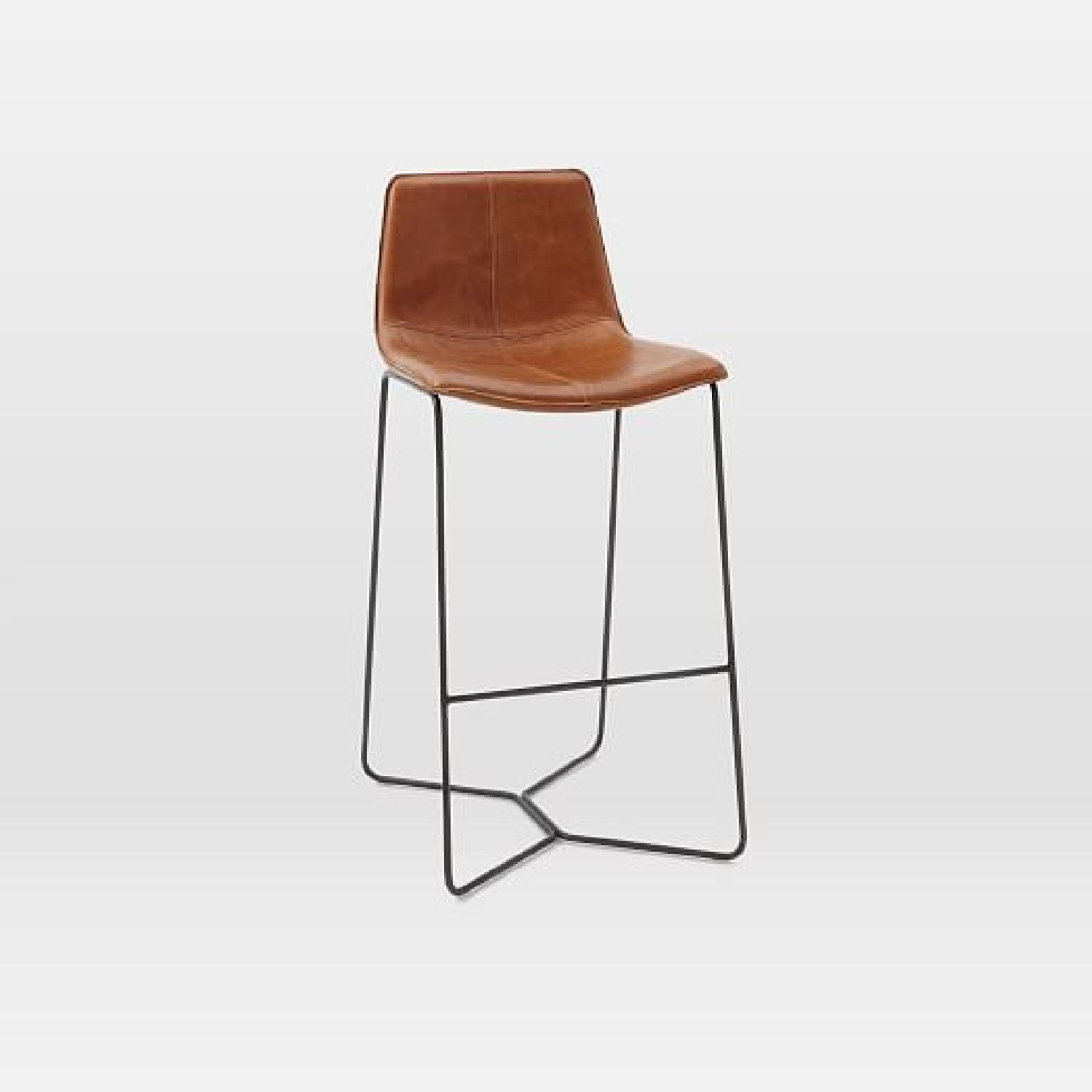 West Elm Slope Bar Stool (Set of 2) - image-7