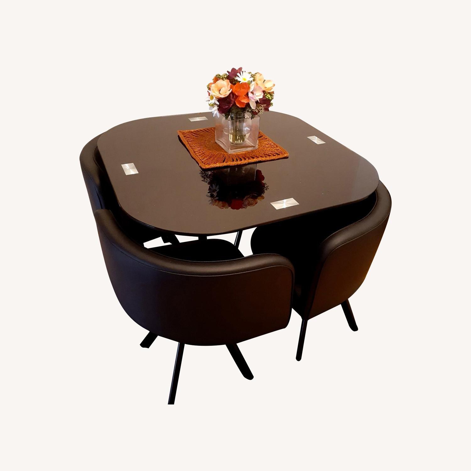 Wayfair Compact Dining Table and Chairs AptDeco