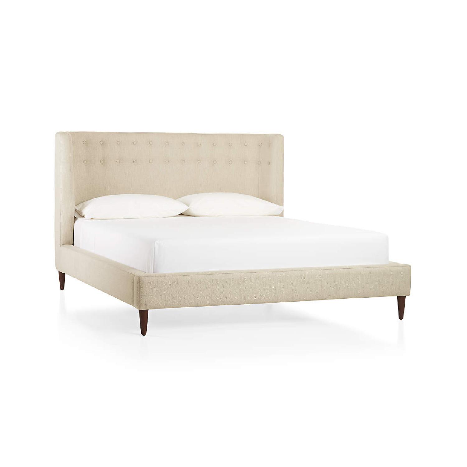 Crate & Barrel Gia Queen Bed - image-6