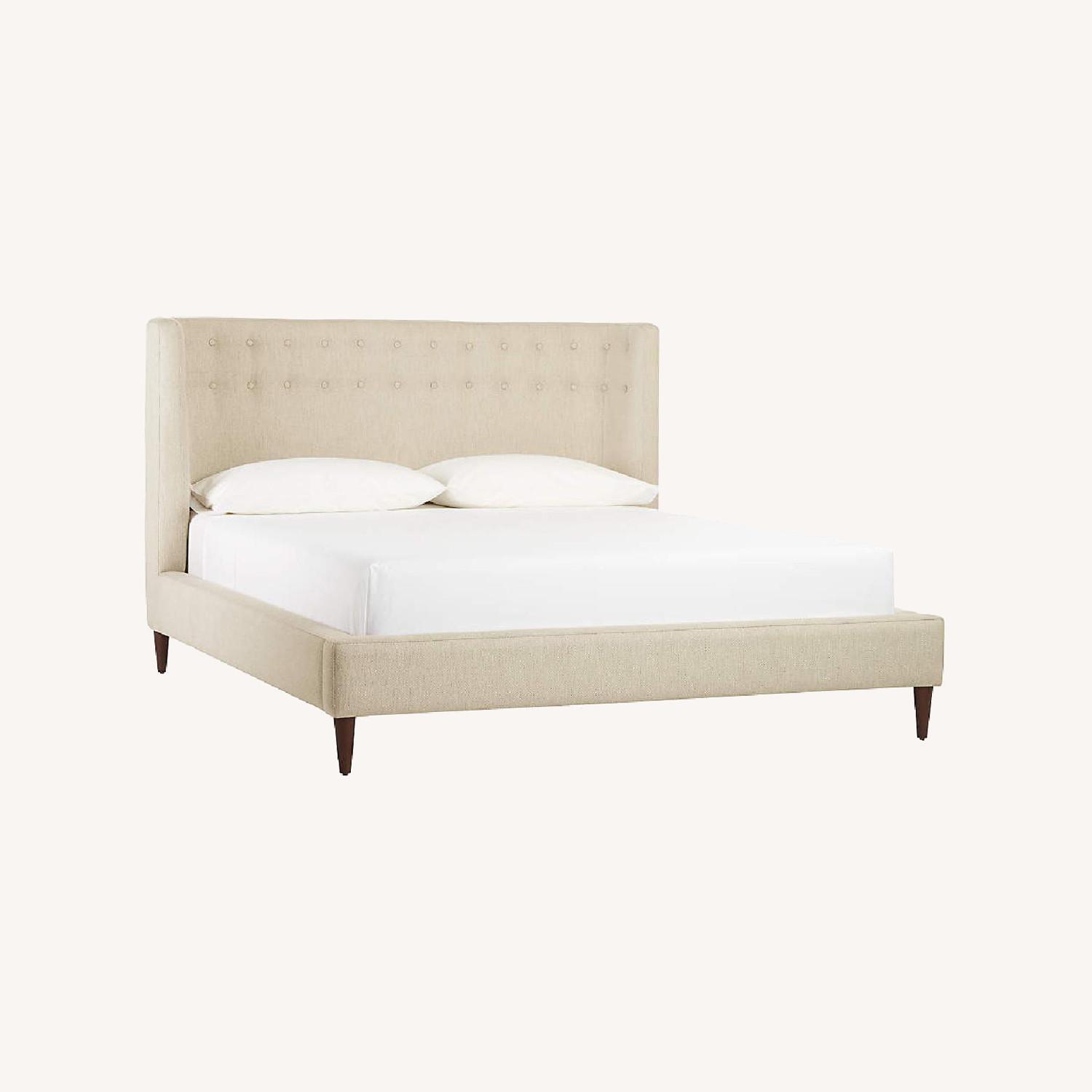 Crate & Barrel Gia Queen Bed - image-0