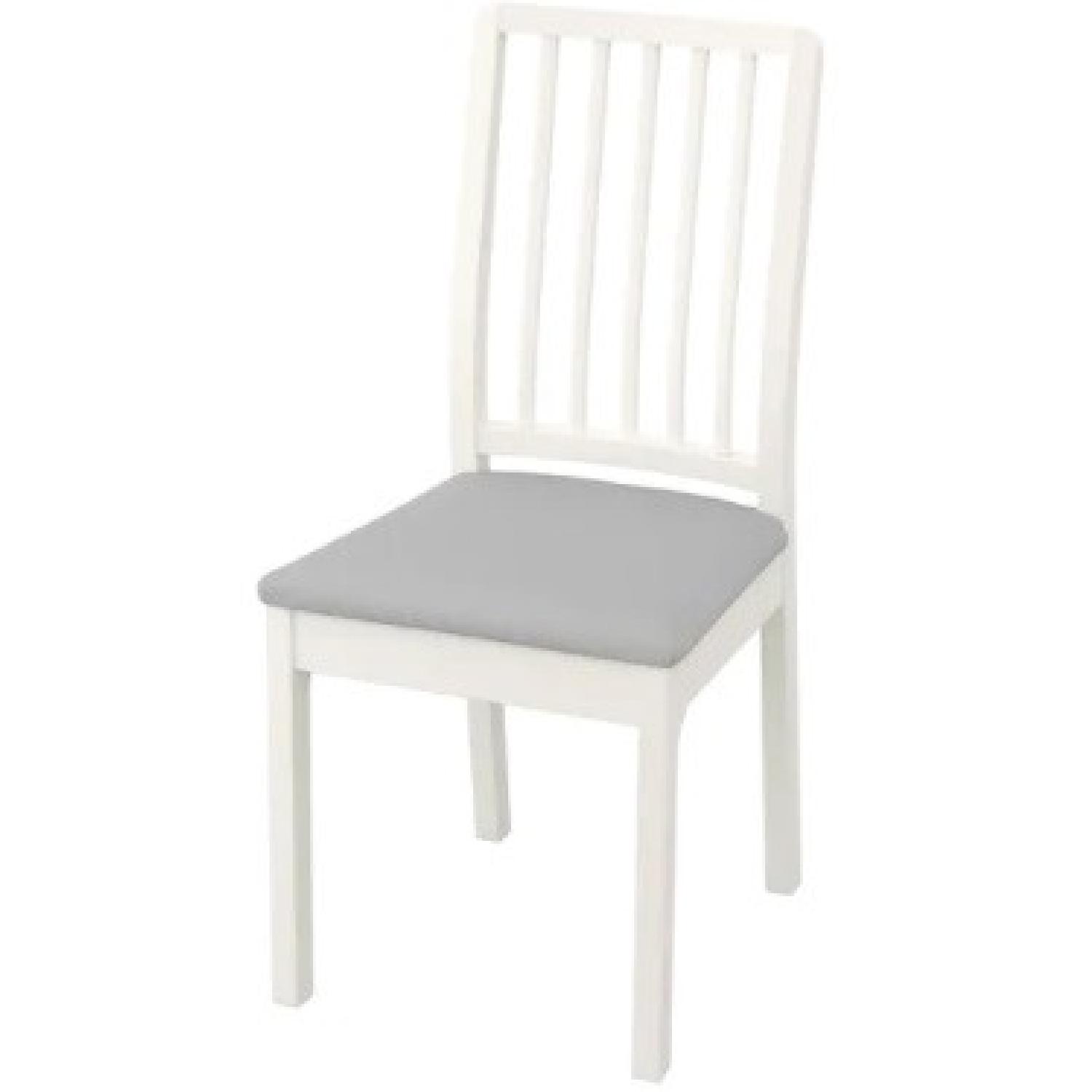 IKEA White Dining Chair - image-4