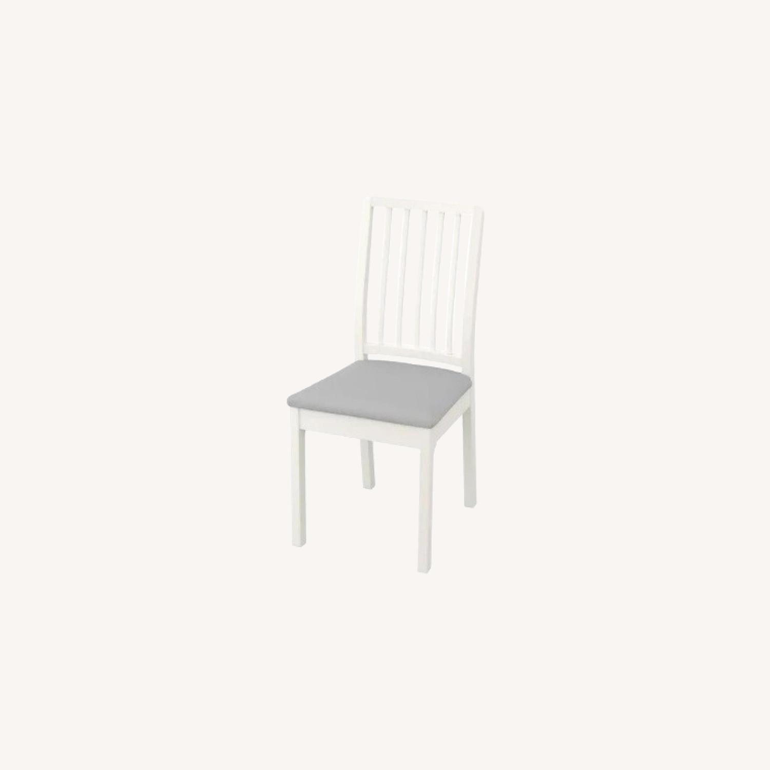 IKEA White Dining Chair AptDeco