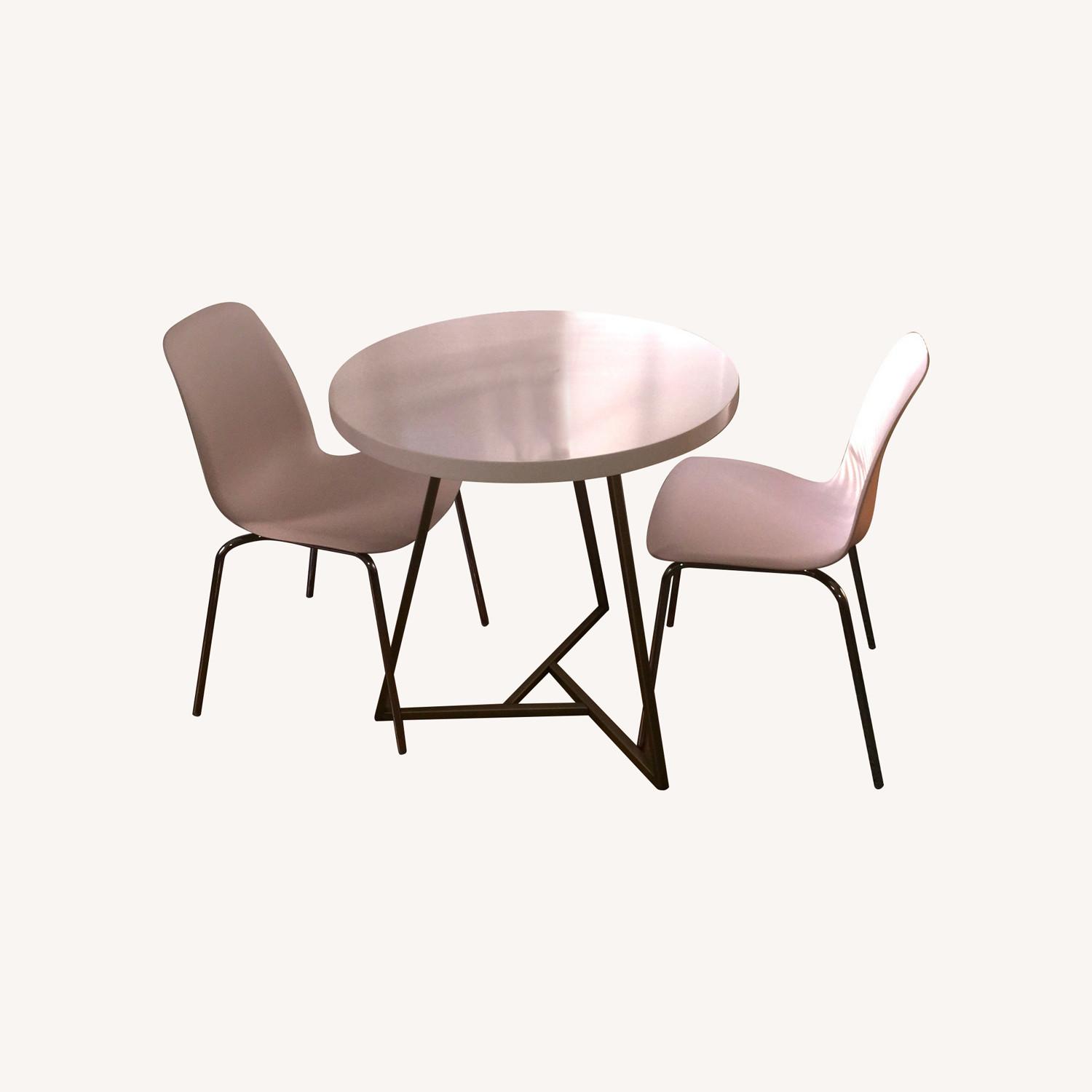IKEA Dusty Pink Chairs - image-4