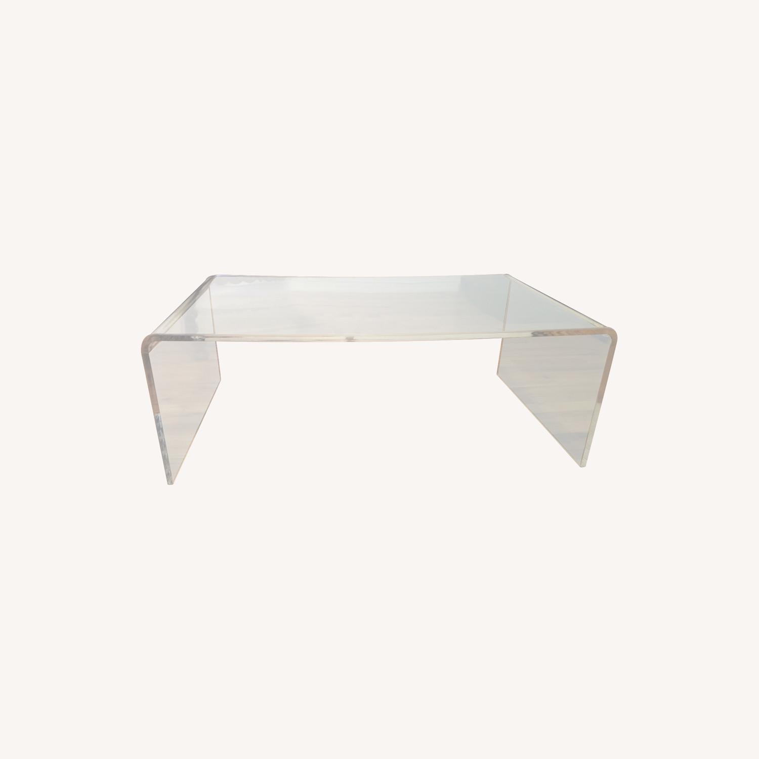 Lucite Coffee Table - image-0