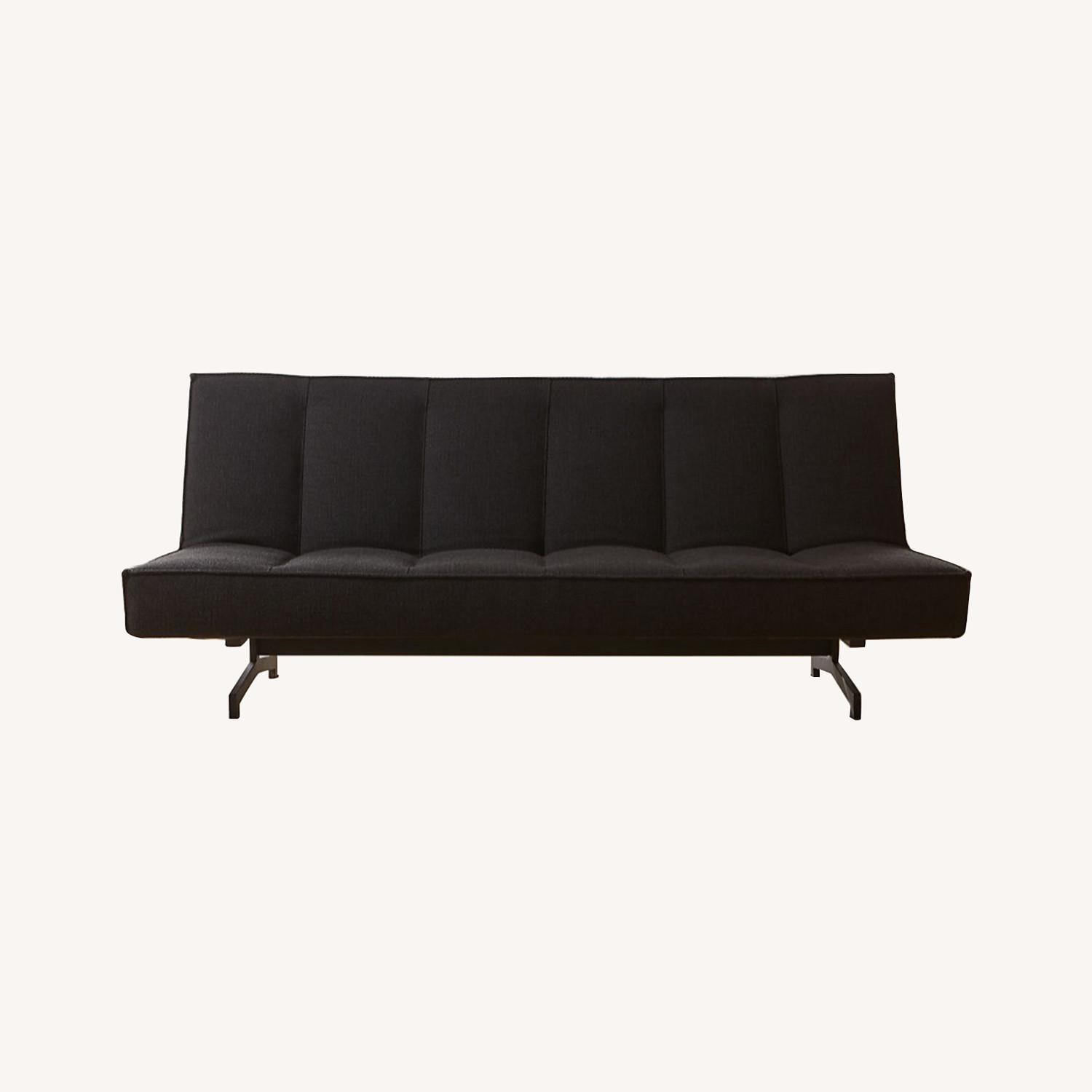 CB2 Flex Black Sleeper Sofa AptDeco