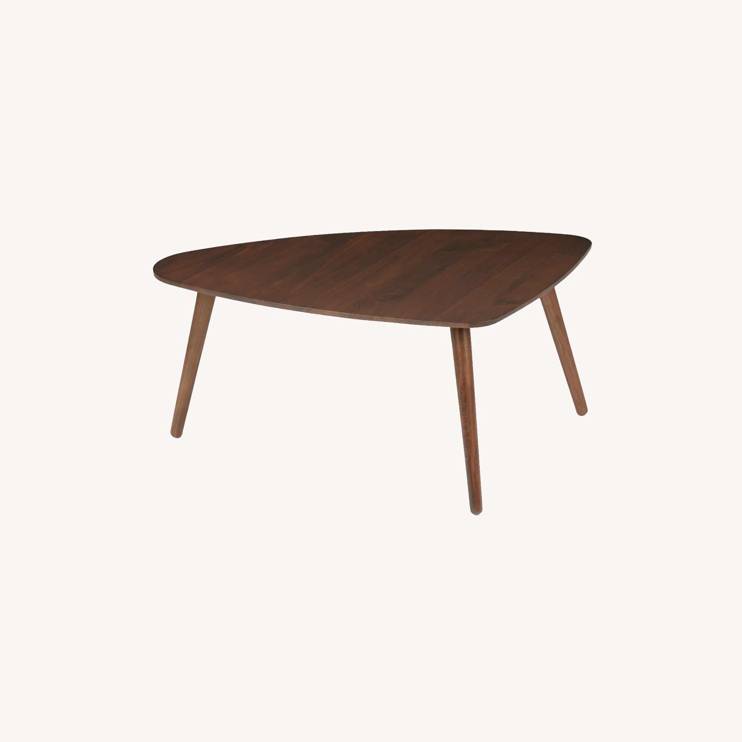 Article Amoeba Walnut 29.5" Coffee Table - image-0
