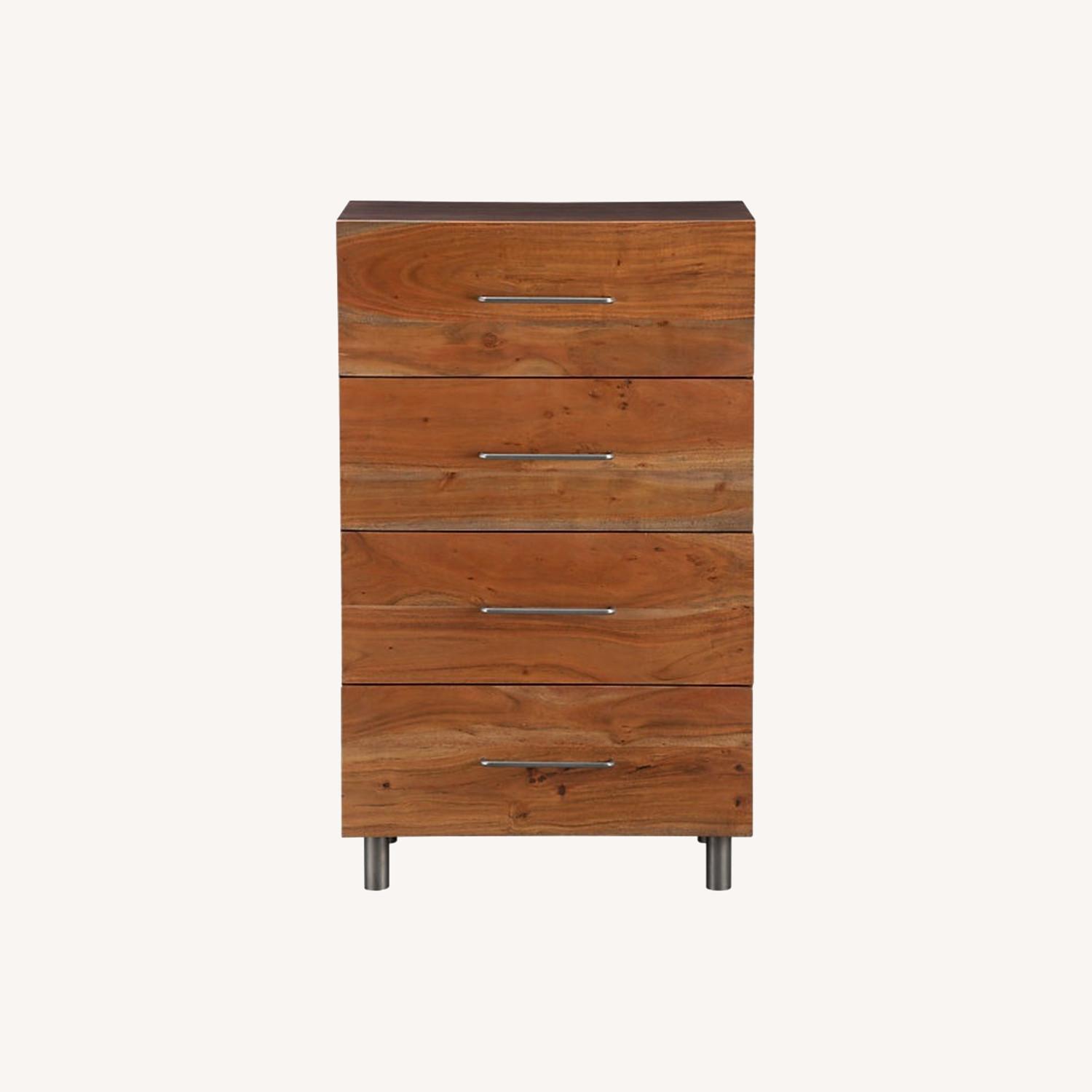 CB2 Junction Tall Chest of Drawers - AptDeco