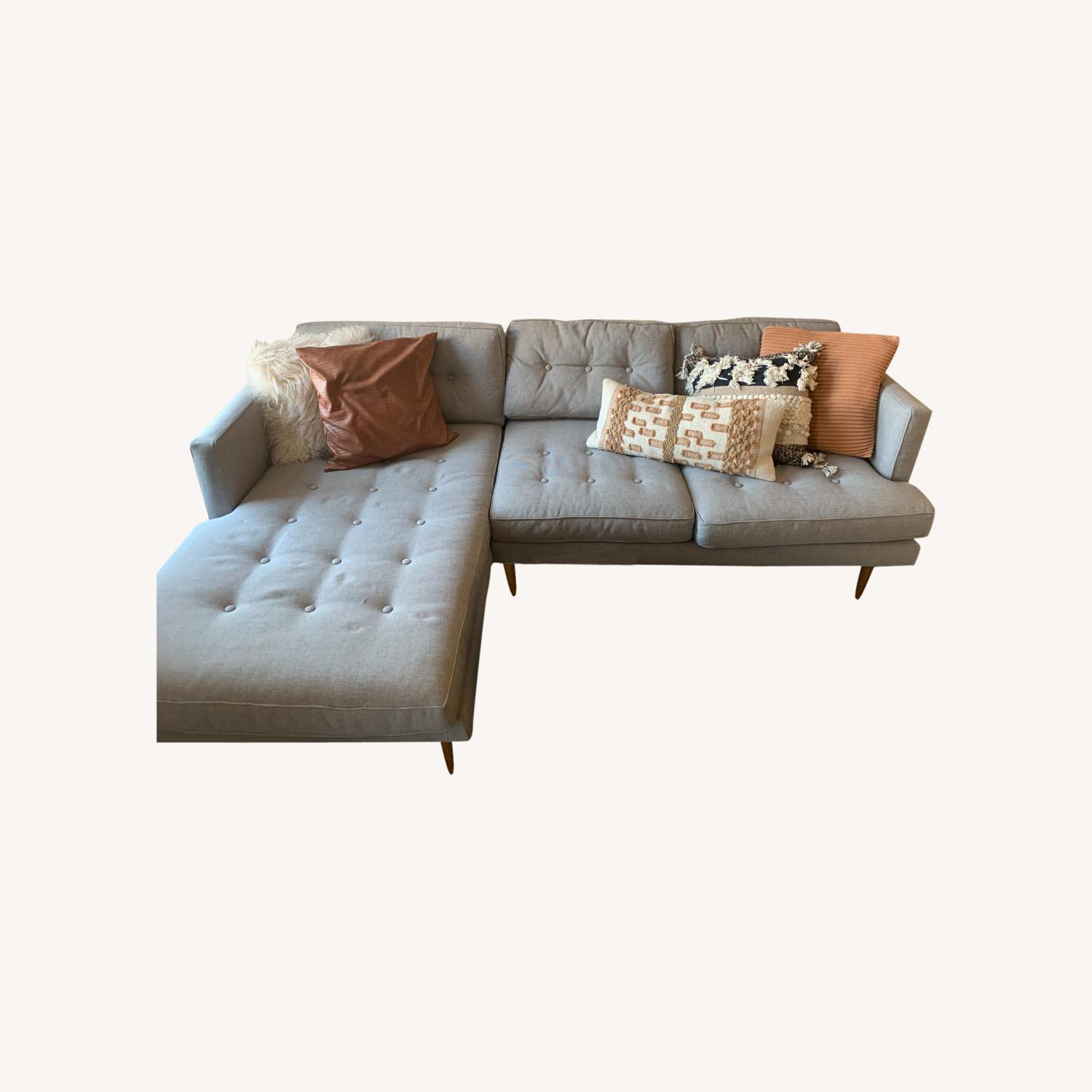 West Elm Sectional Sofa AptDeco