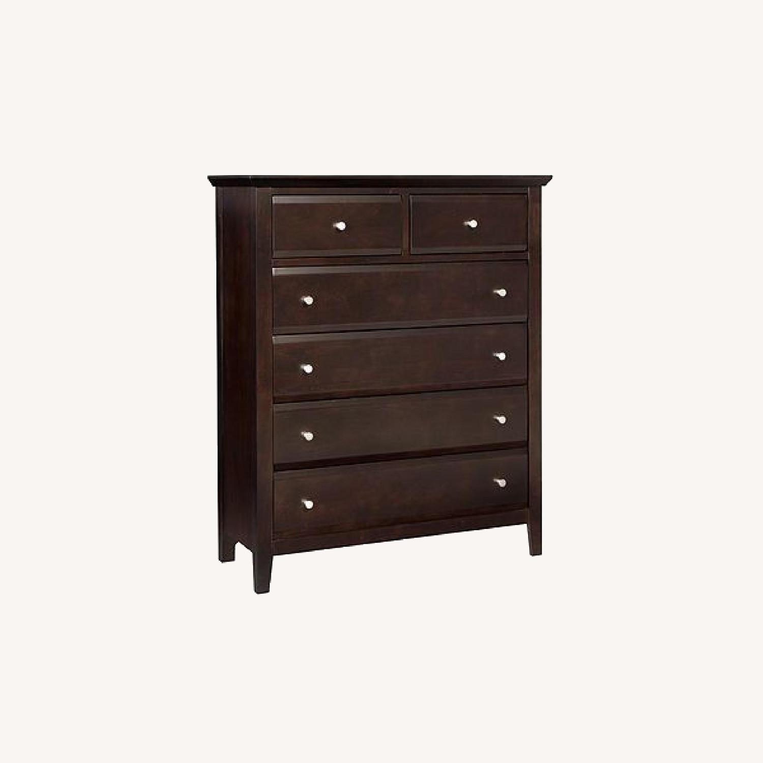 Macy's Edgewater Tall 6 Drawer Dresser - image-0