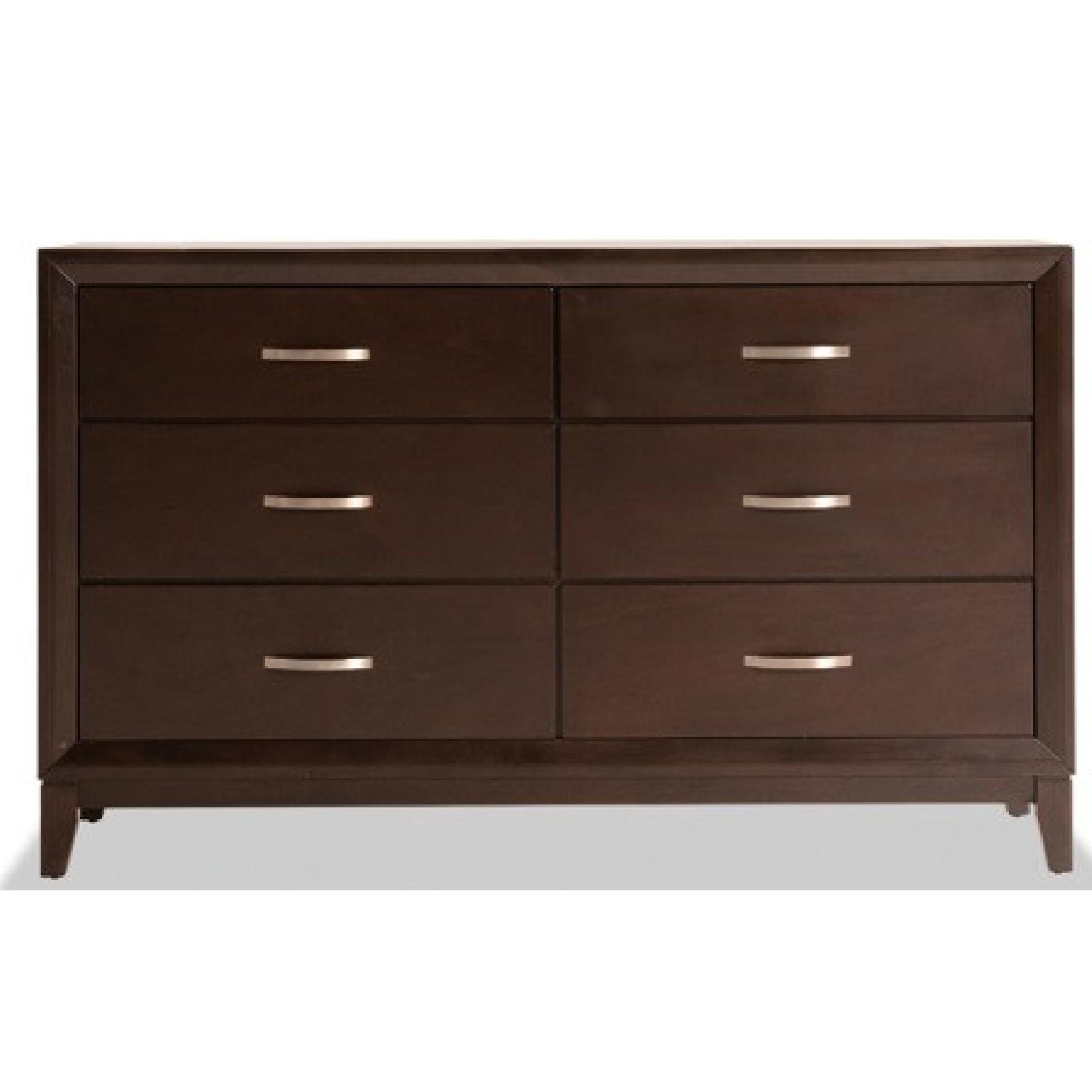 Bob's Discount Furniture Tremont Espresso 6 Drawer Dresser - image-5