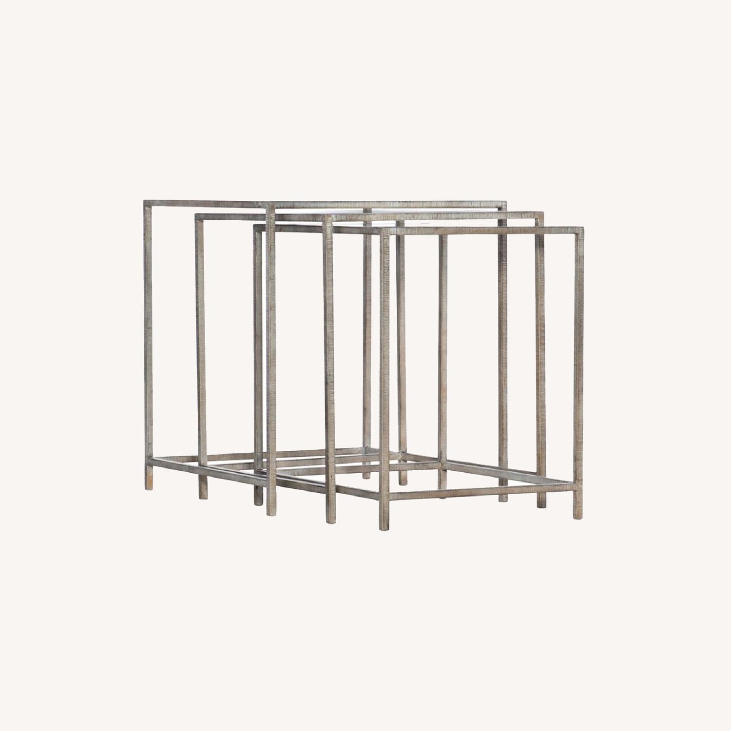 Wayfair Glass Stacking Tables AptDeco