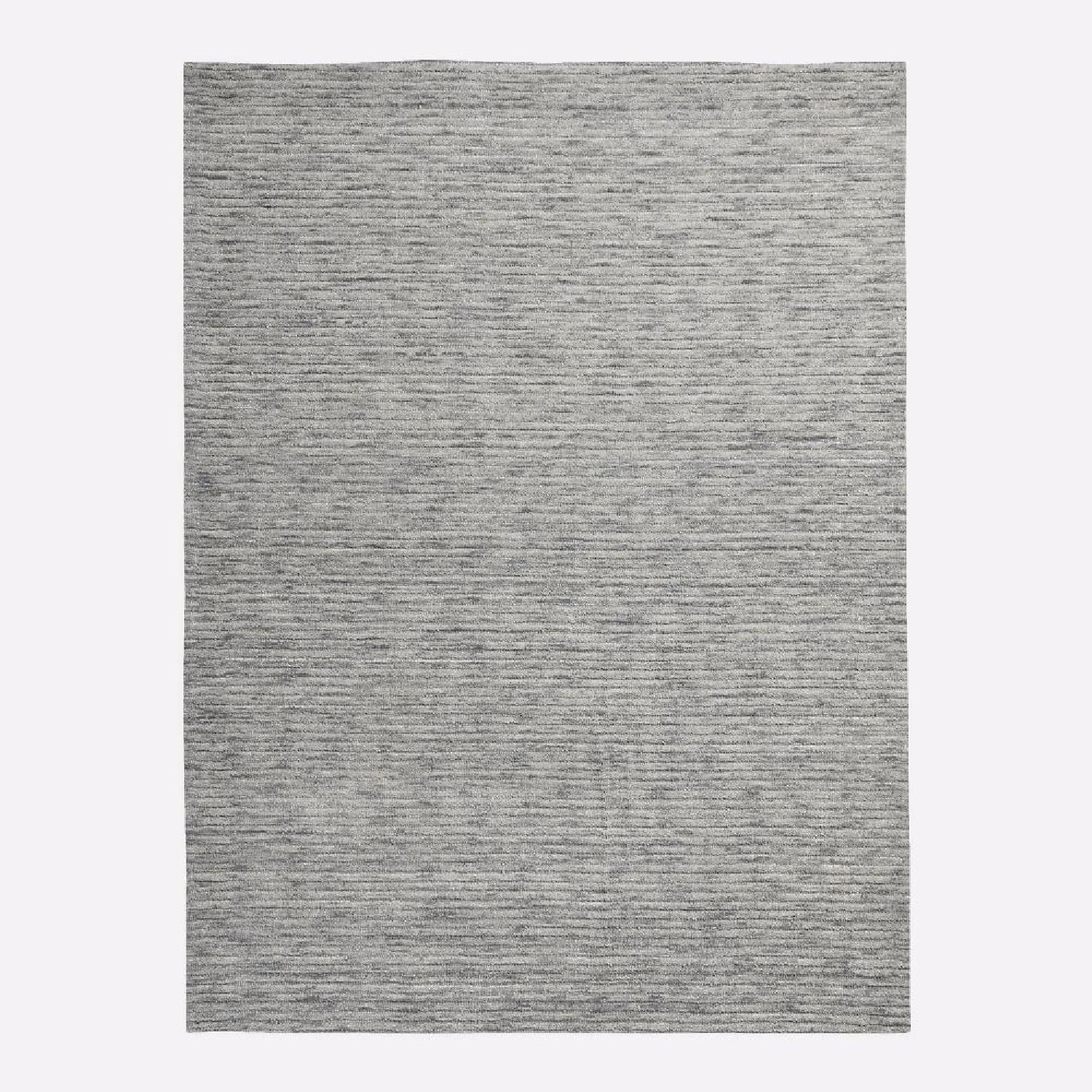 West Elm Grey/Blue 9x12 Rug - image-4