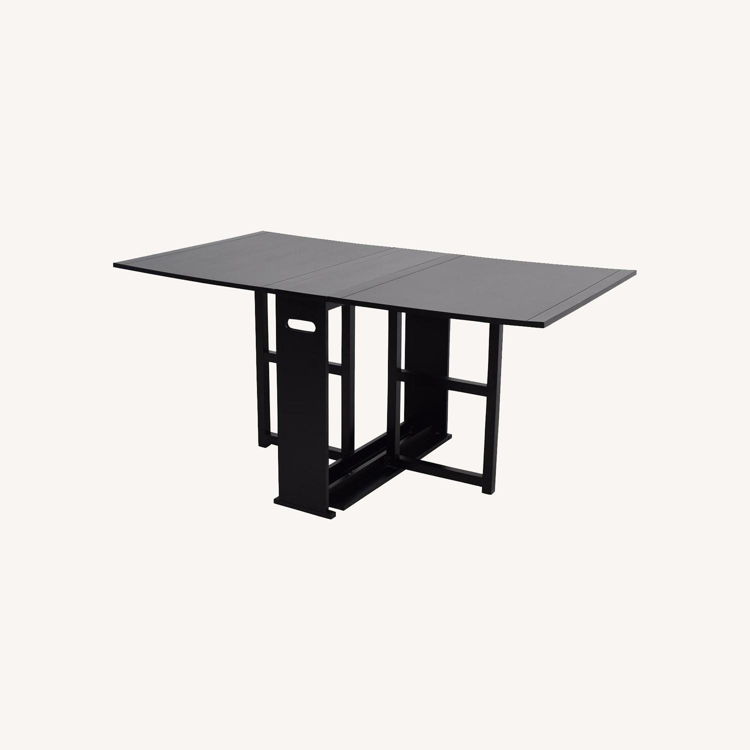 Crate & Barrel Gateleg Table - image-0