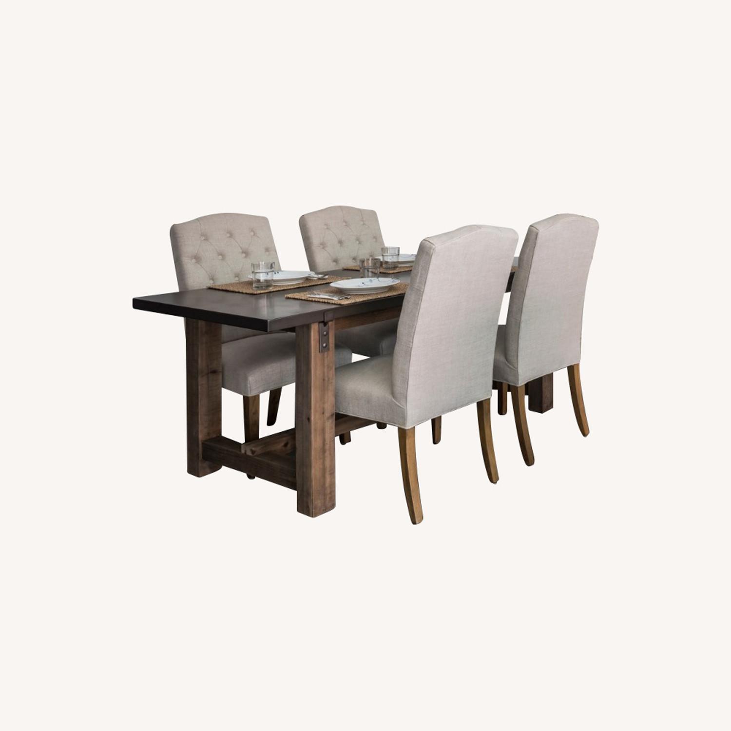 Restoration Hardware Dining Table & Chairs AptDeco