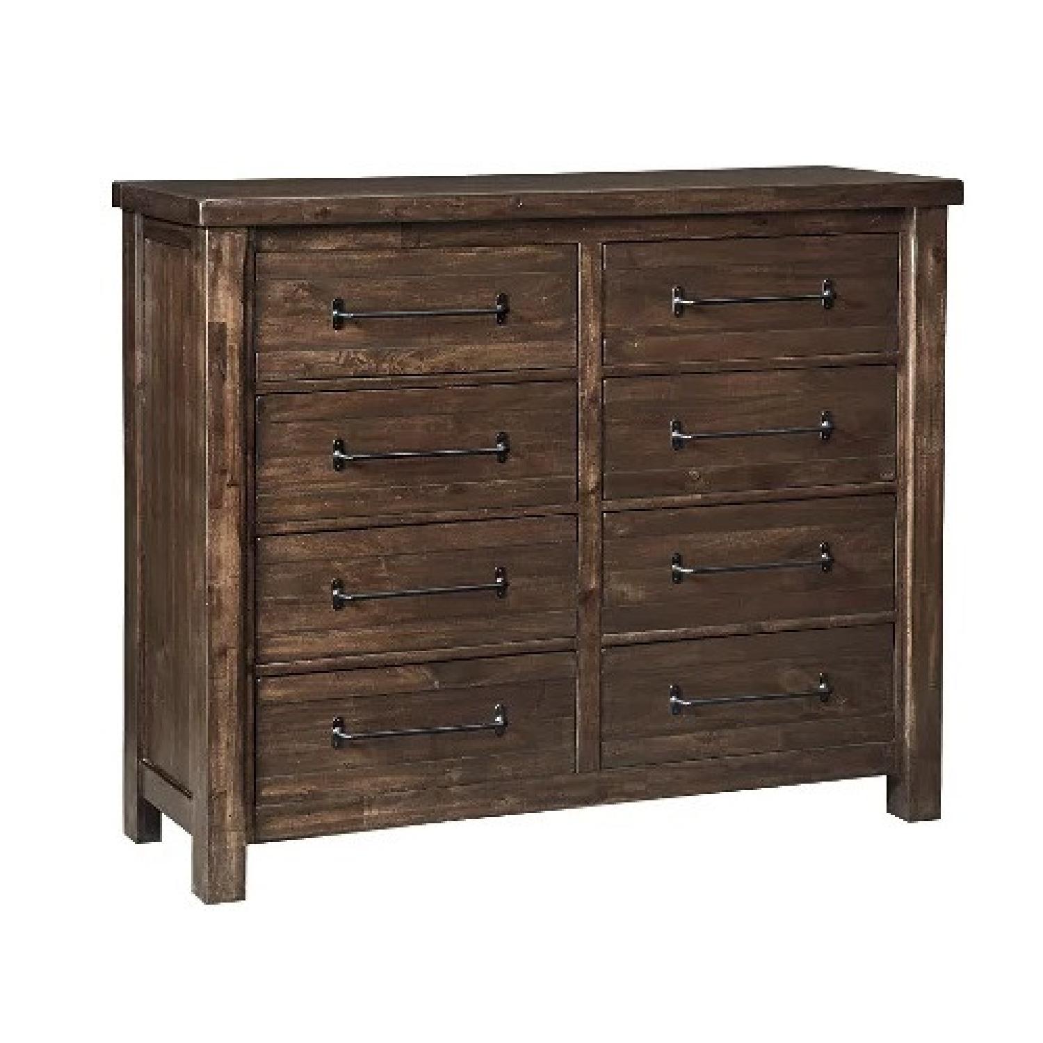 Ashley Furniture Wood Dresser - image-9