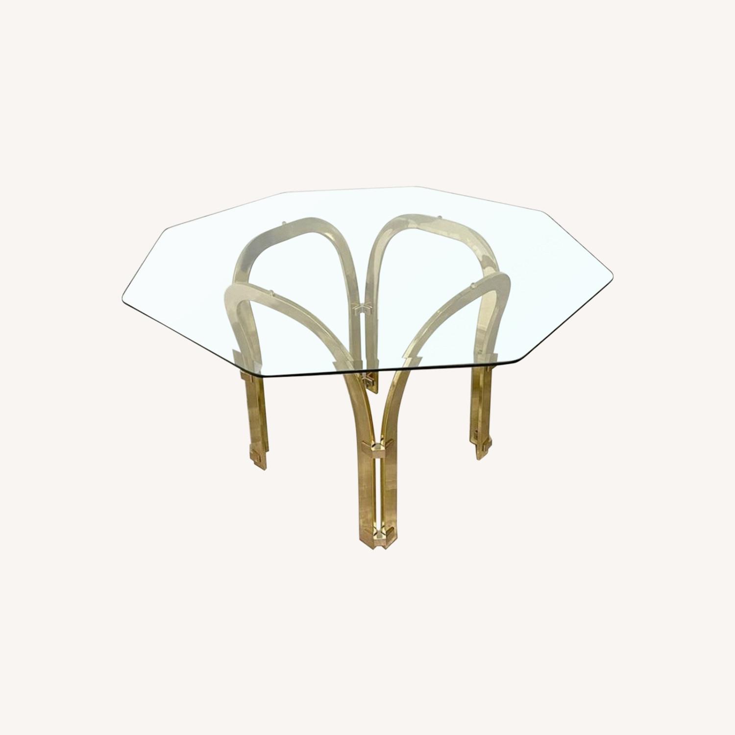 80's Chromcraft Dining Table - image-0