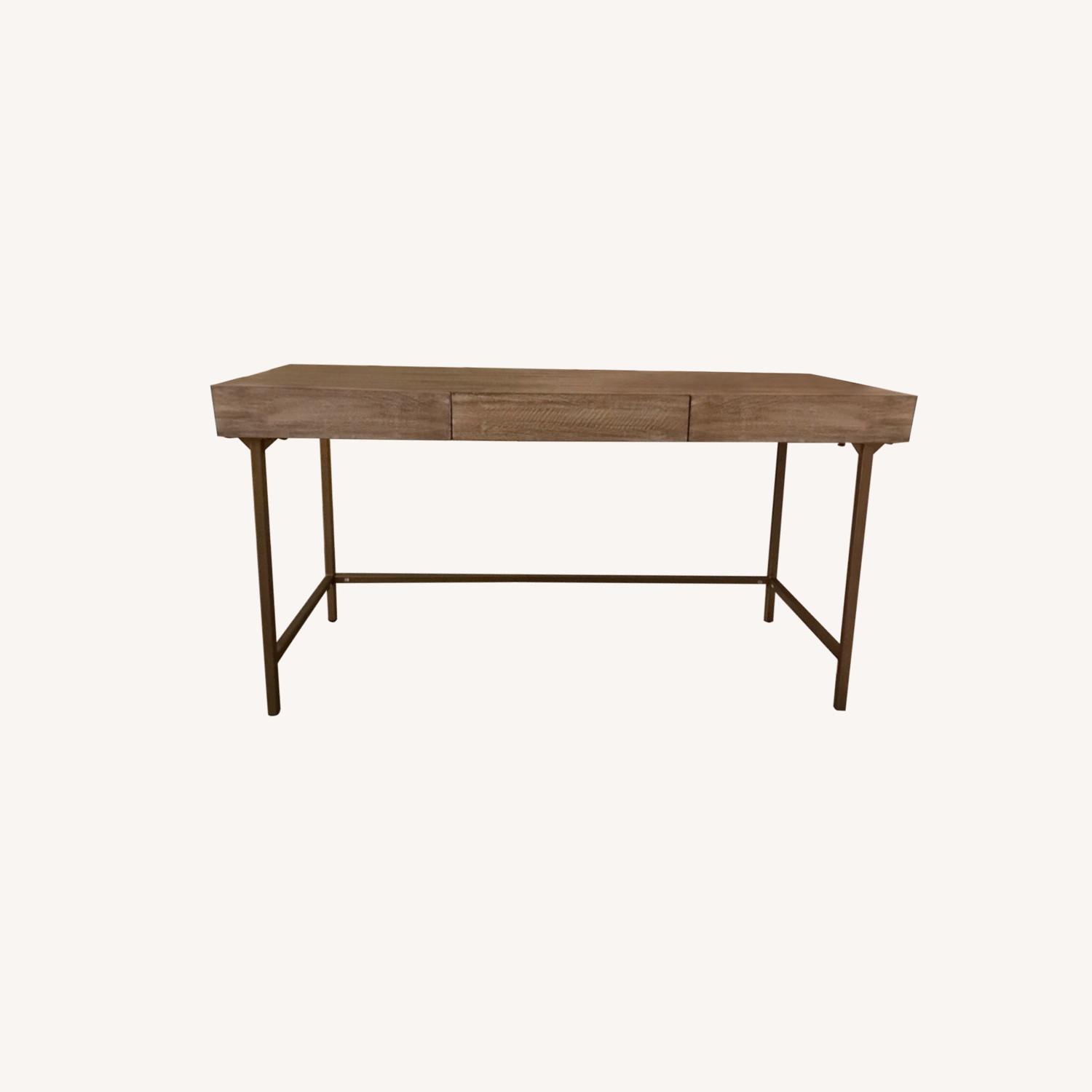 World Market Wooden Desk - image-0