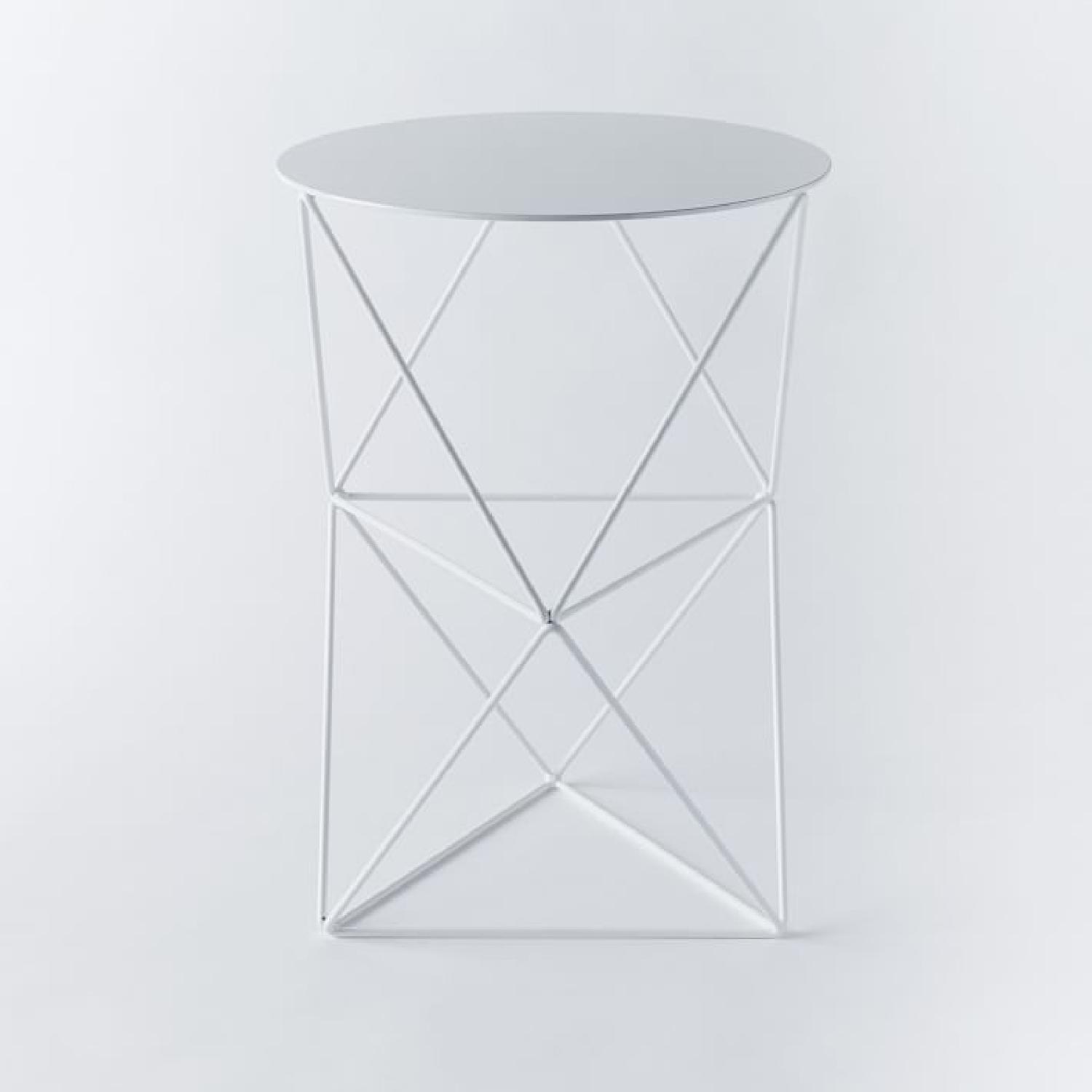 West Elm Amigo Modern Double Octahedron Pedestal - image-5