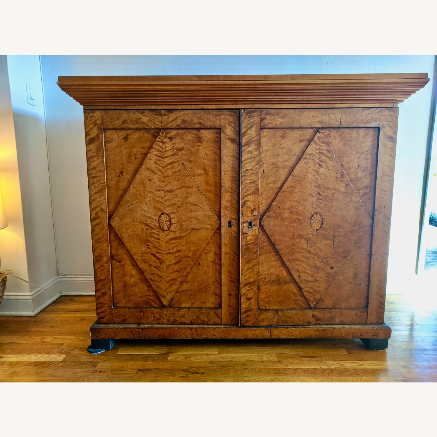 Large Antique Vintage Credenza - image-12