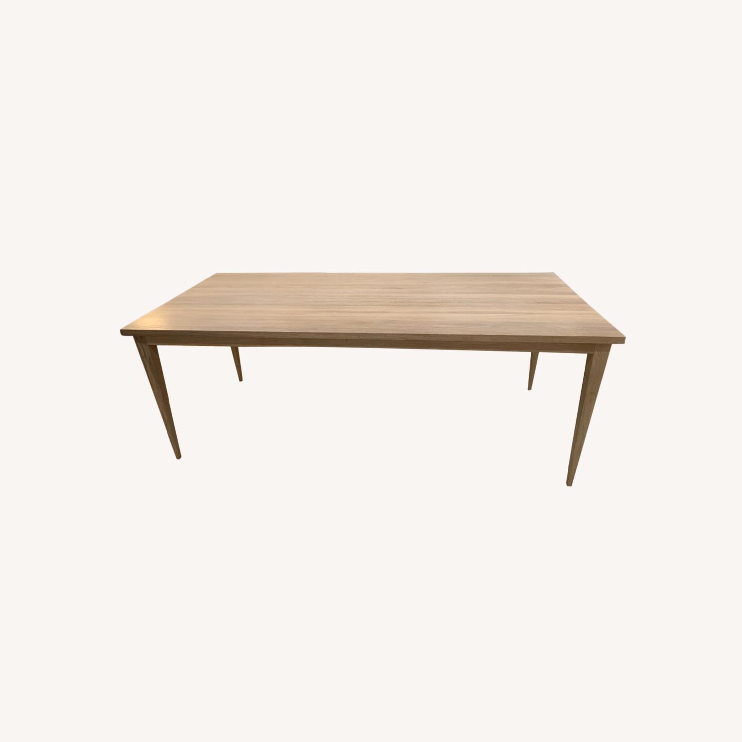 White Oak Dining Table - image-0