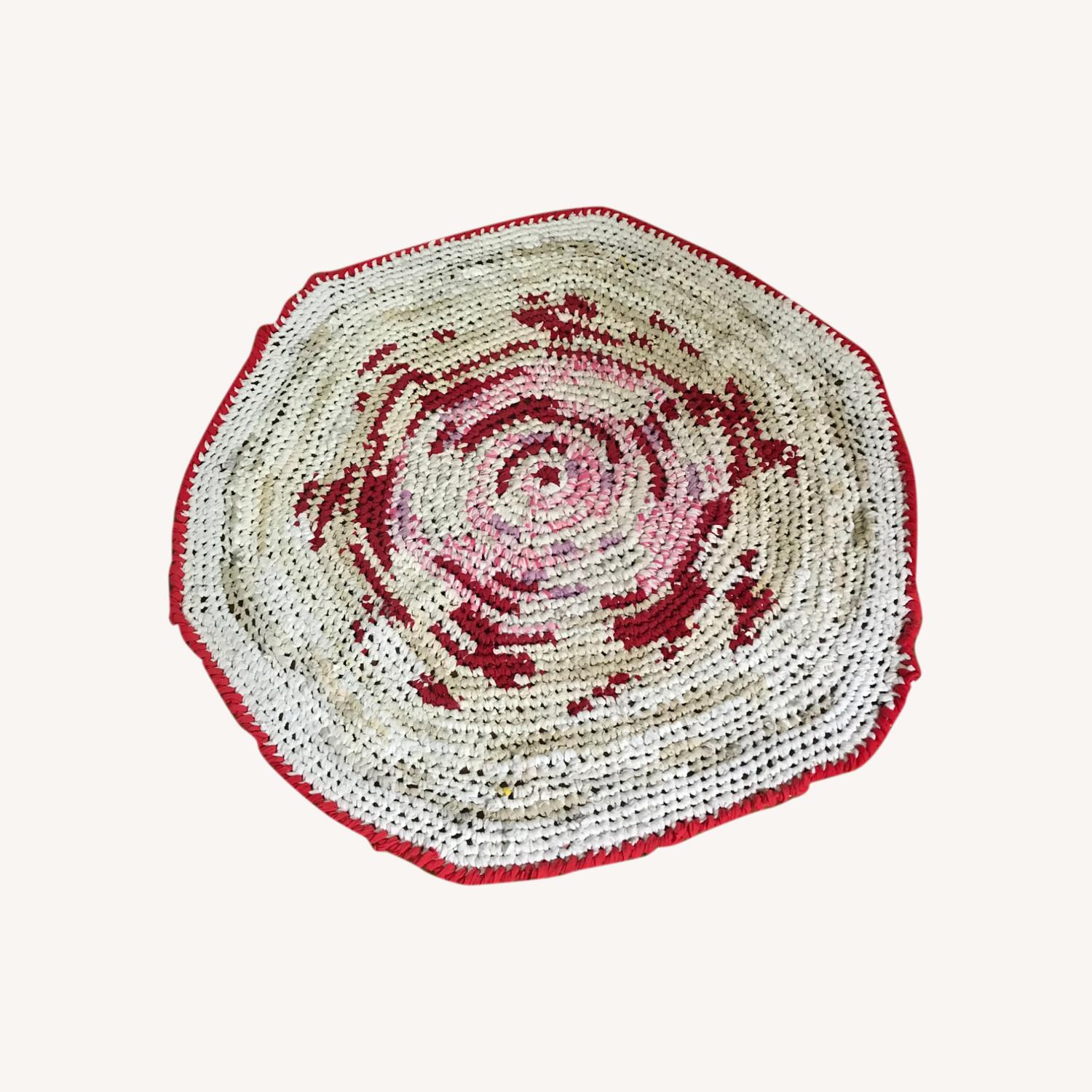 Round Rag Rug - image-0