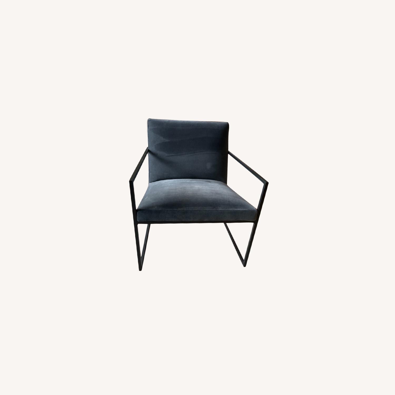 Room & Board Novato Velvet Lounge Chair AptDeco