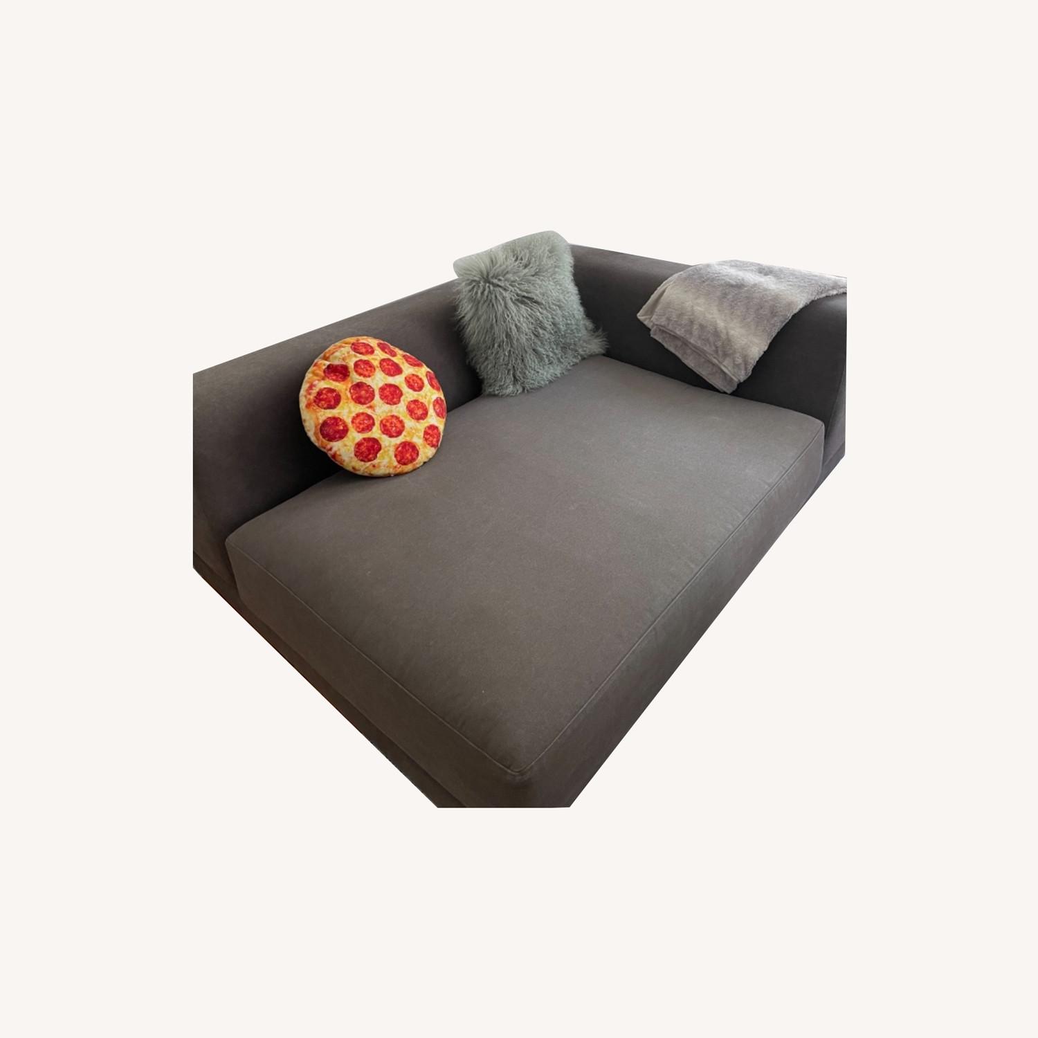 CB2 Right Arm Sofa - image-0