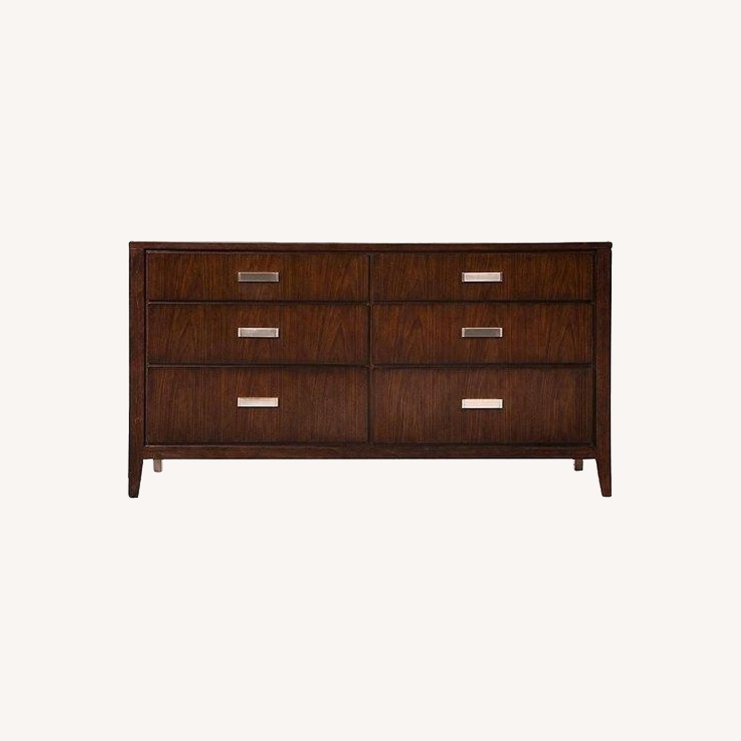 Raymour & Flanigan 6Drawer Dresser (Brown) AptDeco