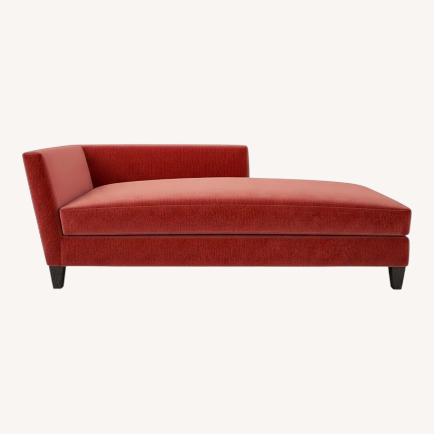 Crate & Barrel Marlowe Red Fabric Daybed - image-4