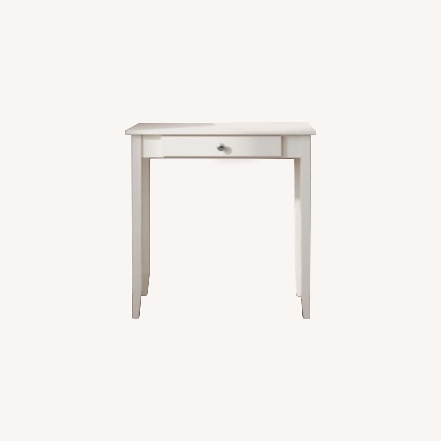 Walmart White Vanity/Console Table with Drawer - image-0