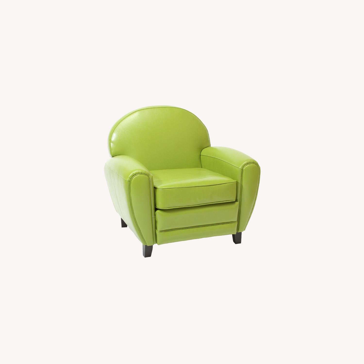 Lime Green Accent Chair AptDeco