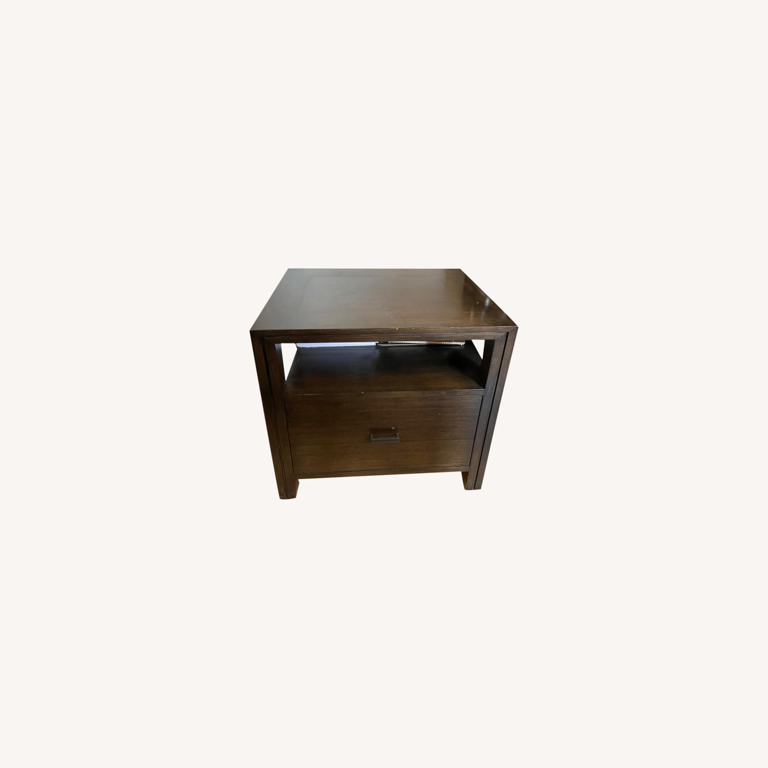 Crate & Barrel Side Table - AptDeco