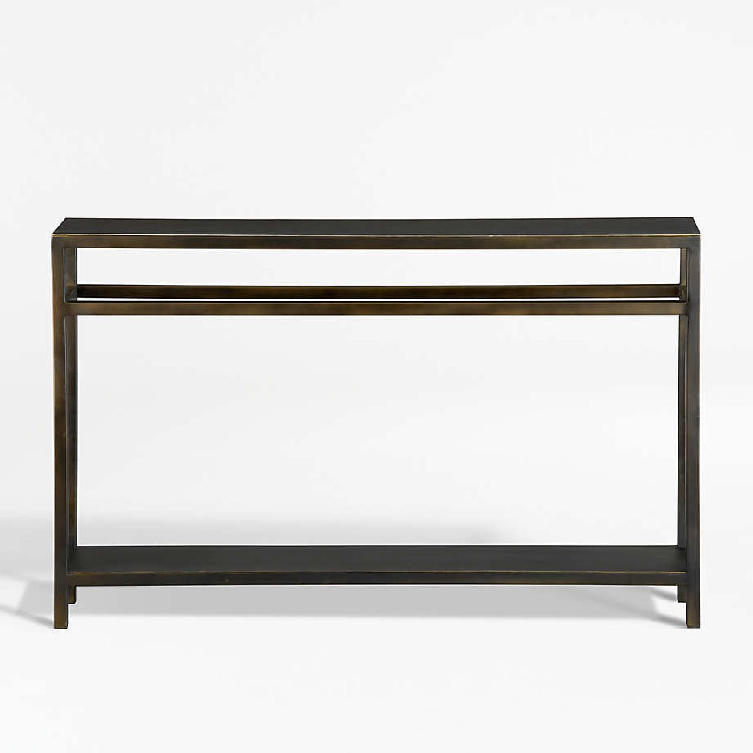 Crate & Barrel Modern Console Table - image-4