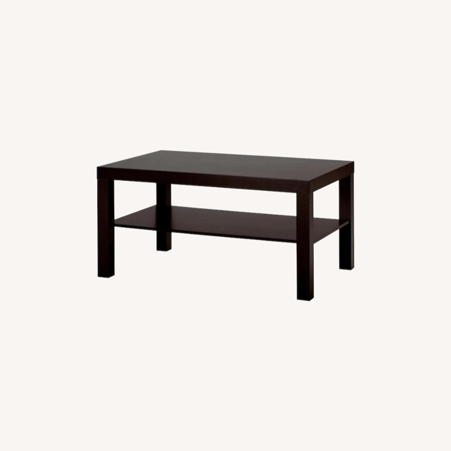 IKEA Dark Brown Coffee Table AptDeco
