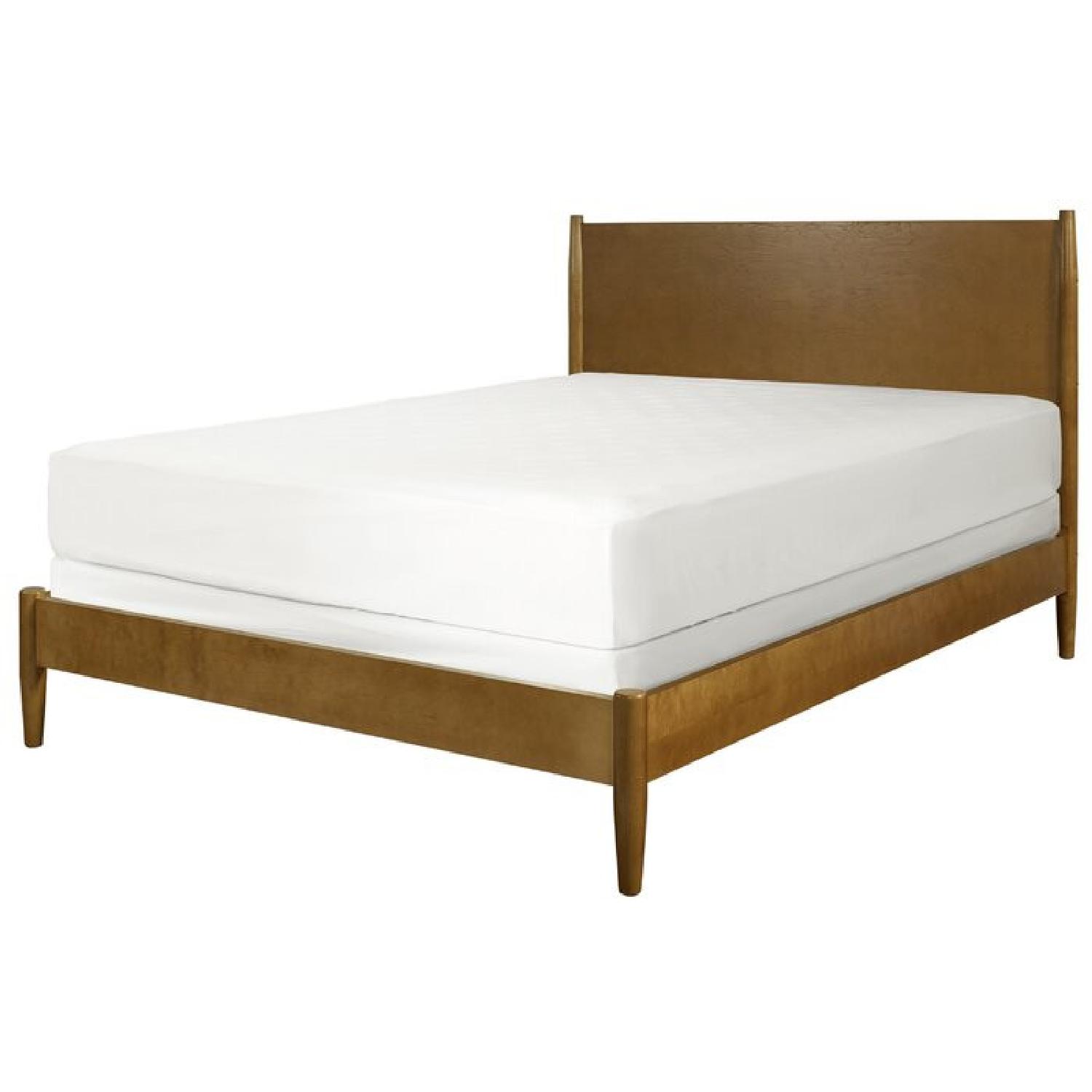 Wayfair Mahogany Wood Platform Bed - image-5
