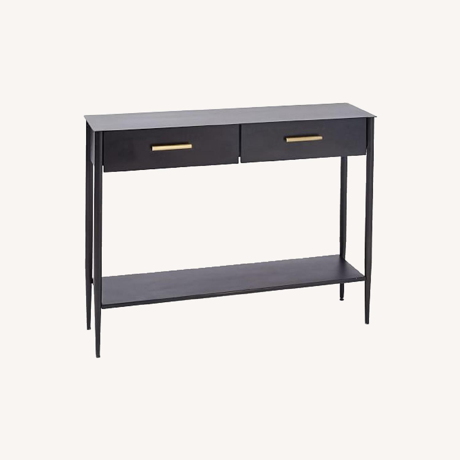 West Elm Entryway Console Table AptDeco
